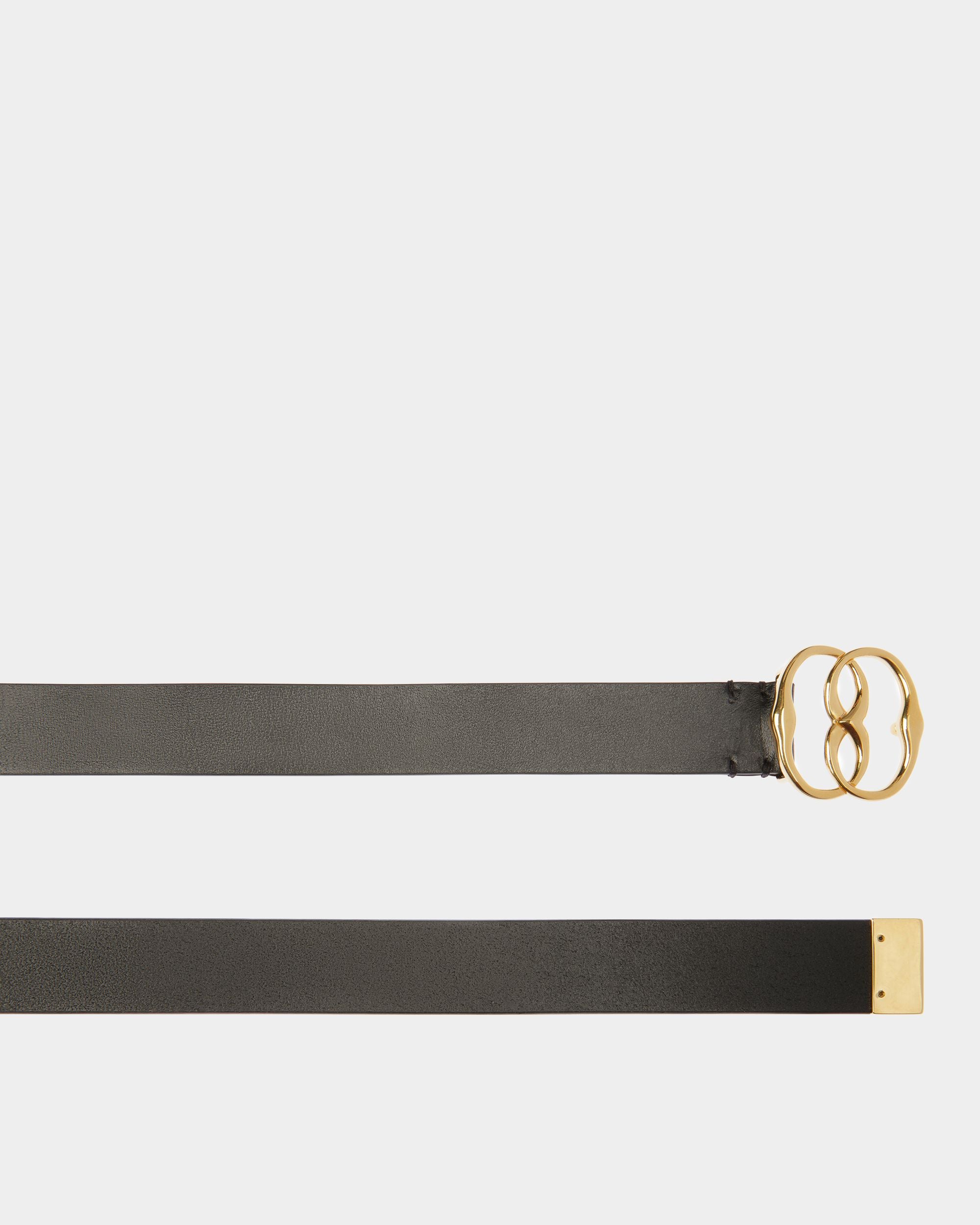 Emblem Ceinture En Cuir 25 Mm - Femme - Bally - 02