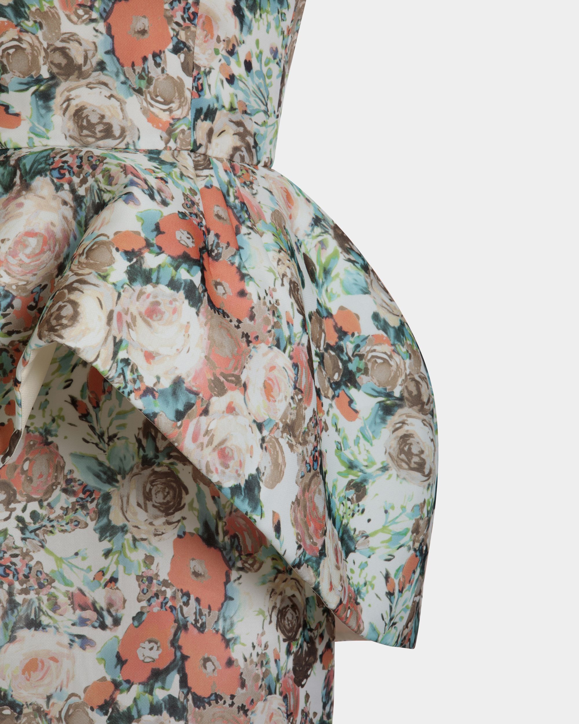Robe En Soie Multicolore - Femme - Bally - 02