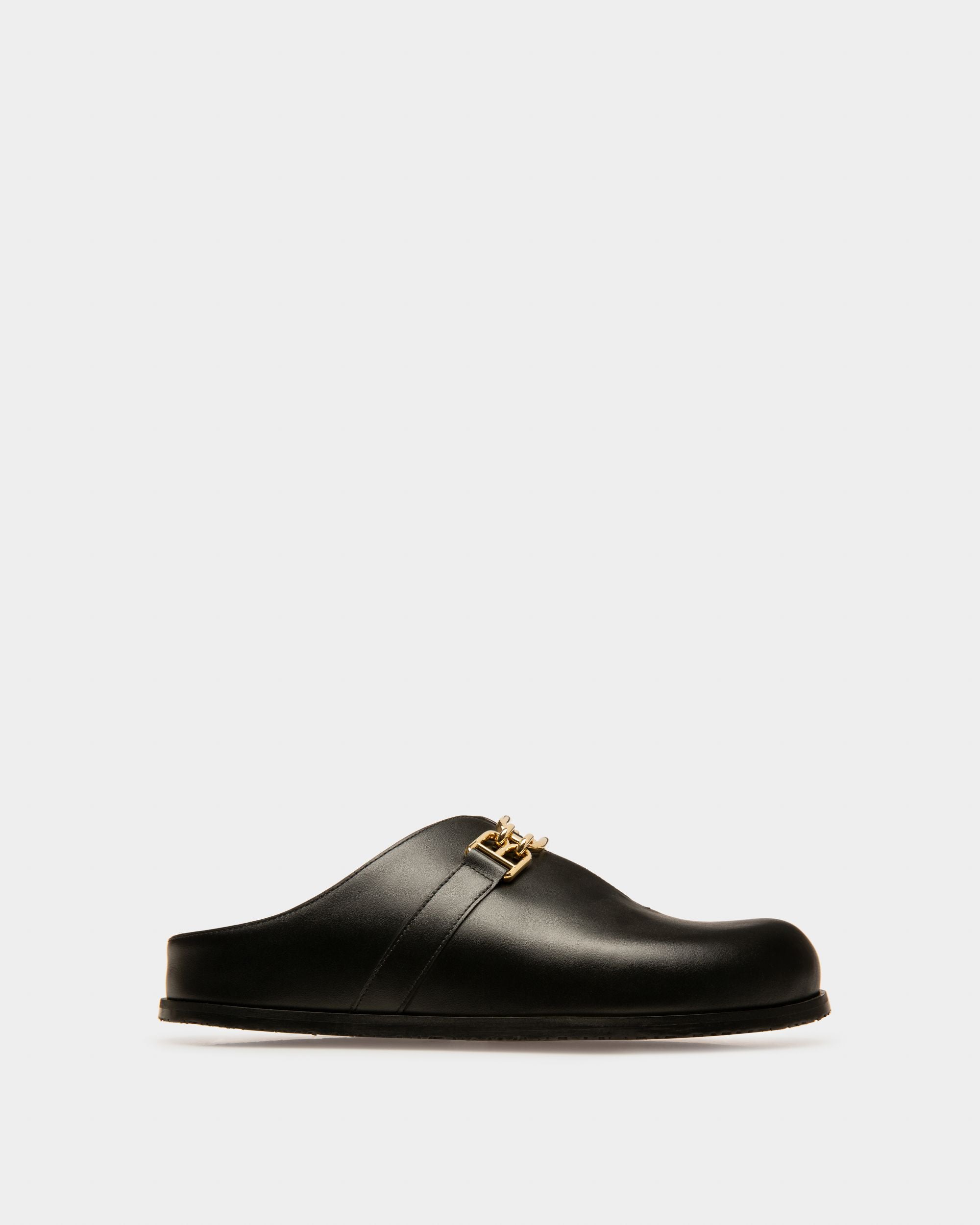 Francine Mules En Cuir Noir - Femme - Bally - 01