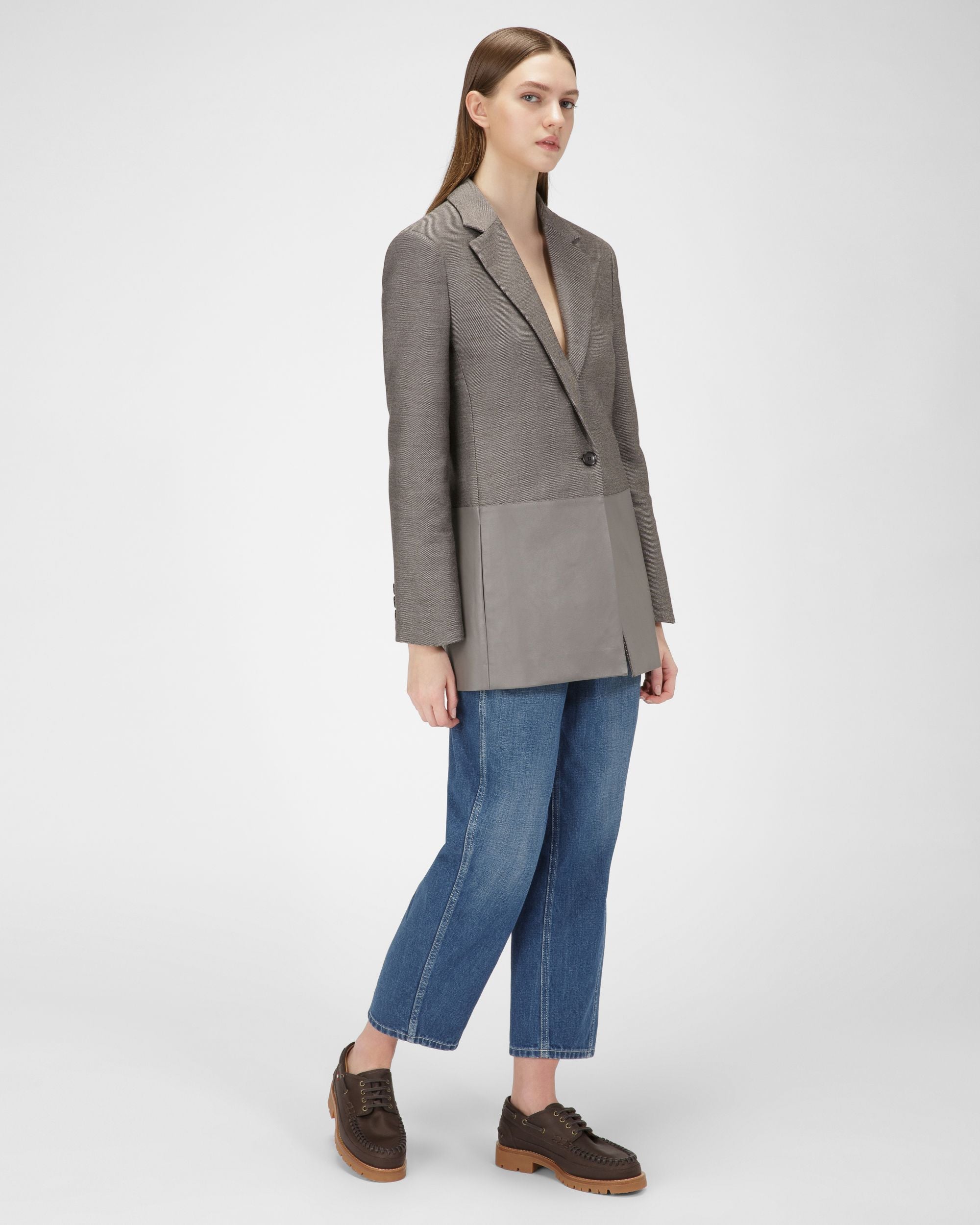 Tristan Derbies En Cuir Marron - Femme - Bally - 07