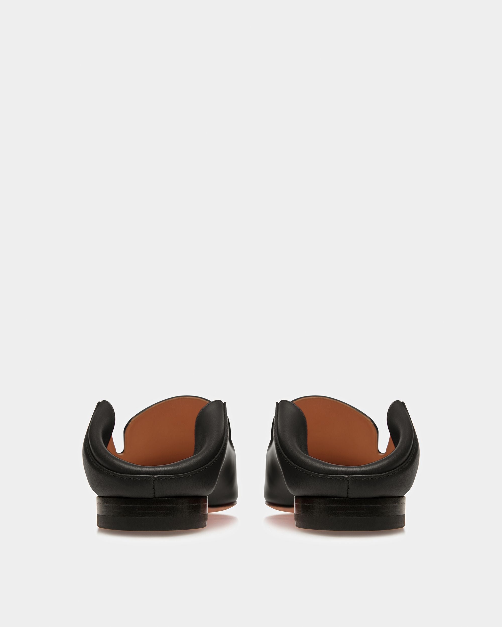 Ellah Mocassins En Cuir Noir - Femme - Bally - 06