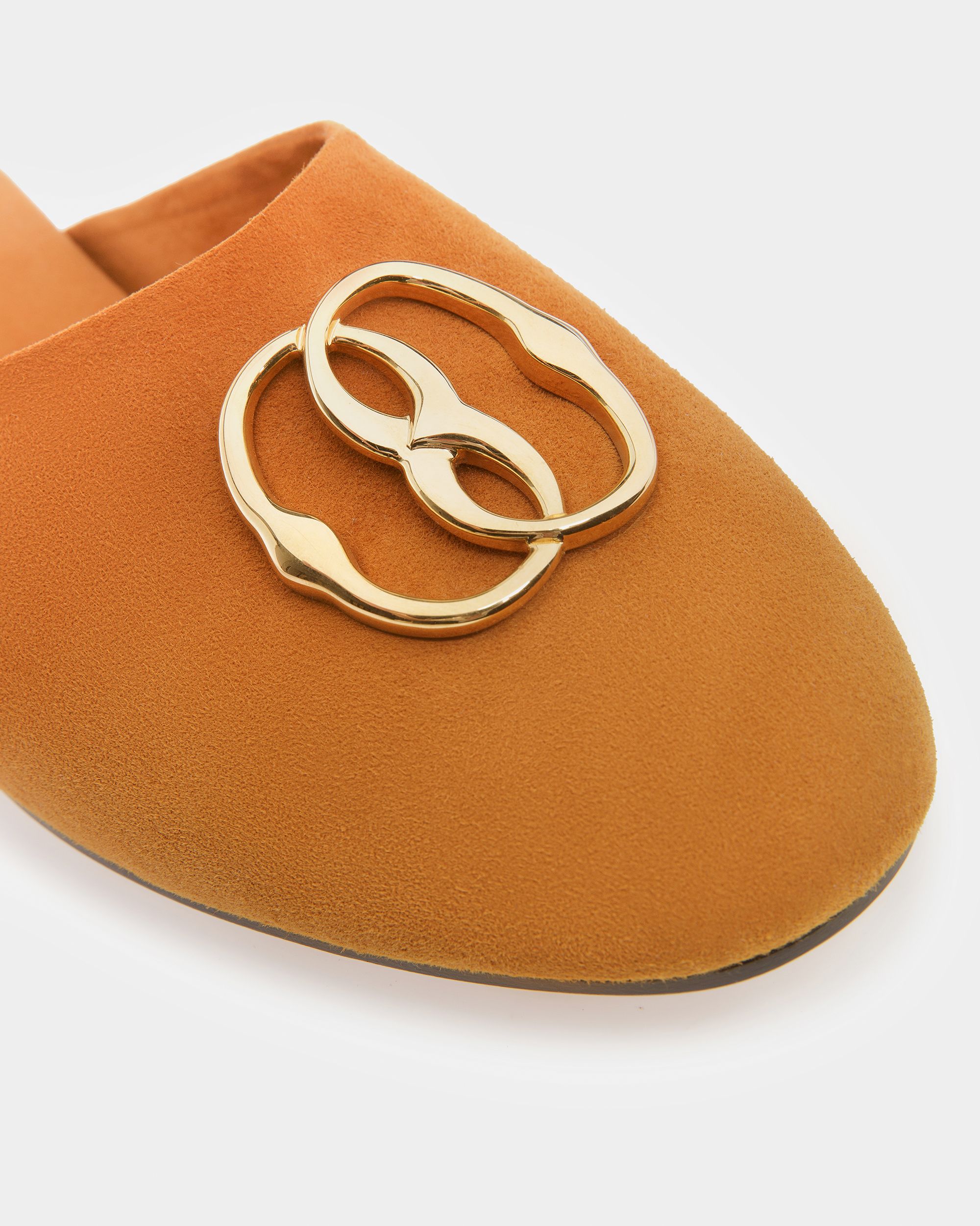 Slippers Emblem En Daim - Femme - Bally - 05