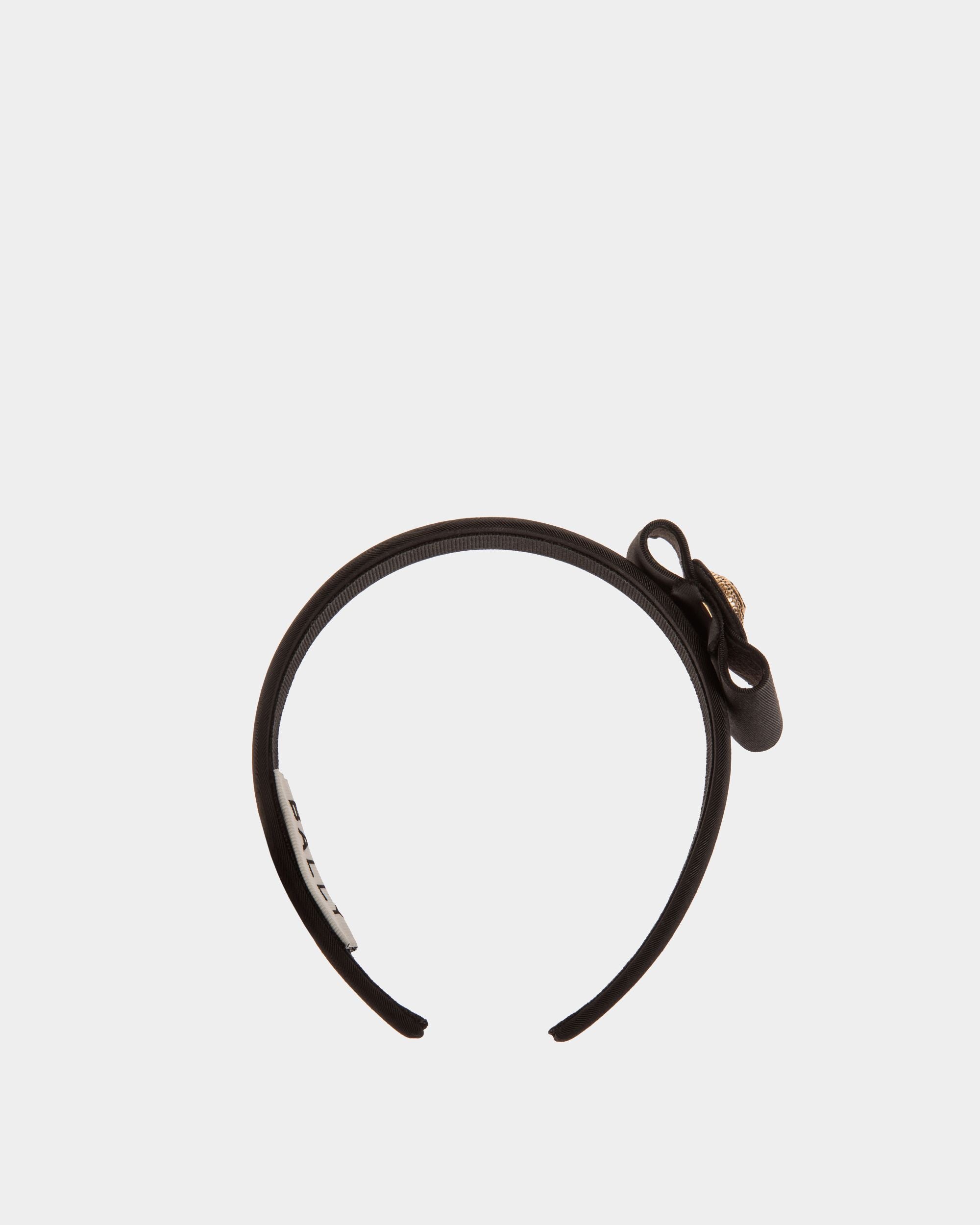 Bandeau Avec Nœud Bally Bow Noir - Femme - Bally - 01
