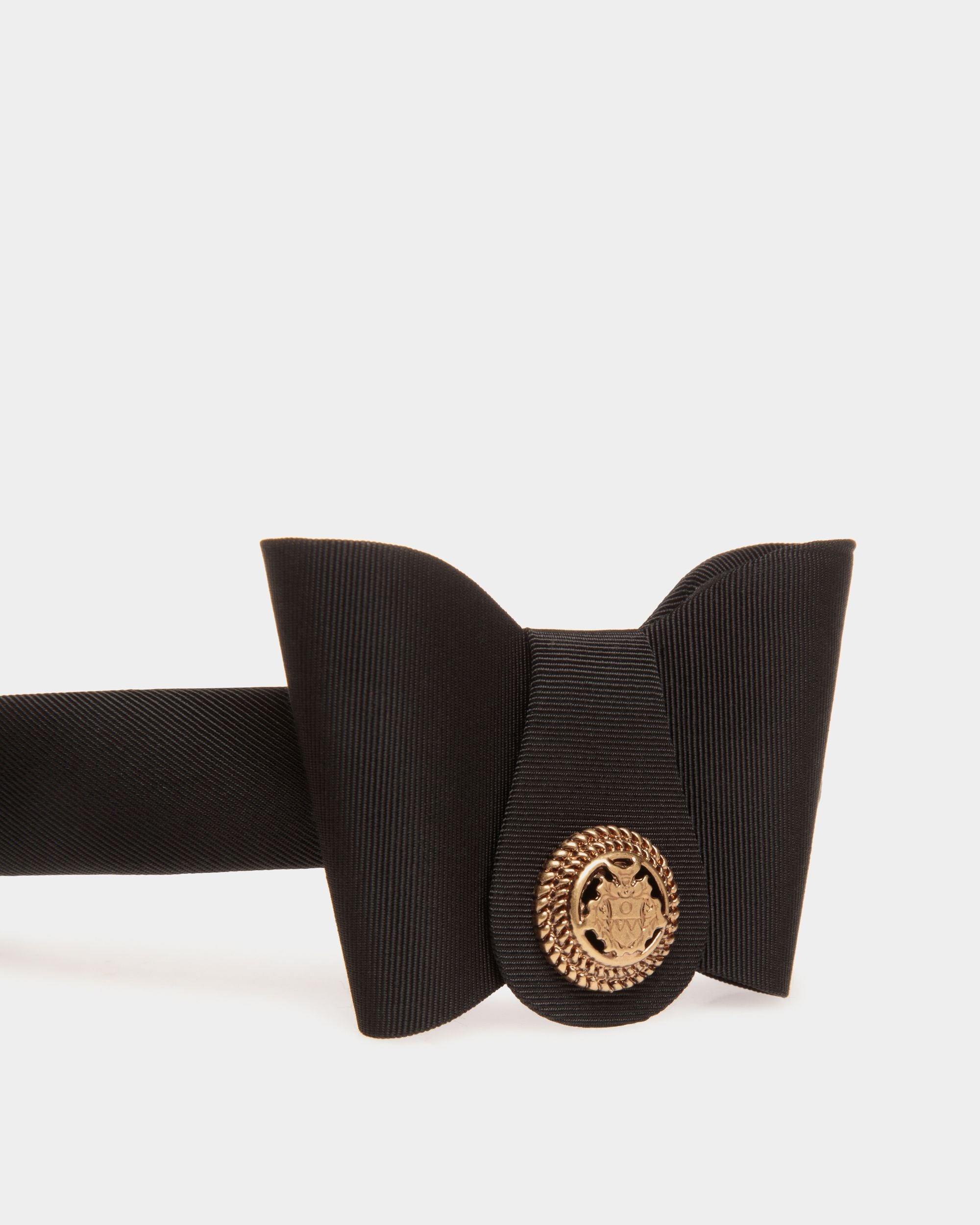Bandeau Avec Nœud Bally Bow Noir - Femme - Bally - 04