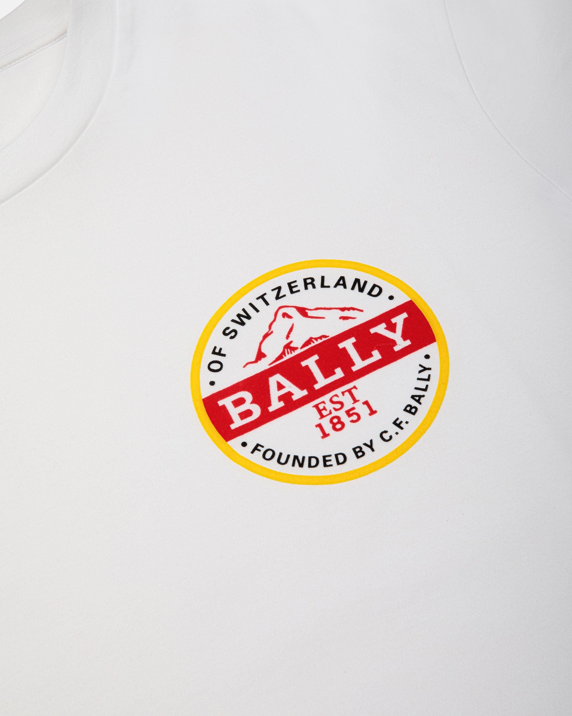 T-Shirt En Coton - Femme - Bally - 02