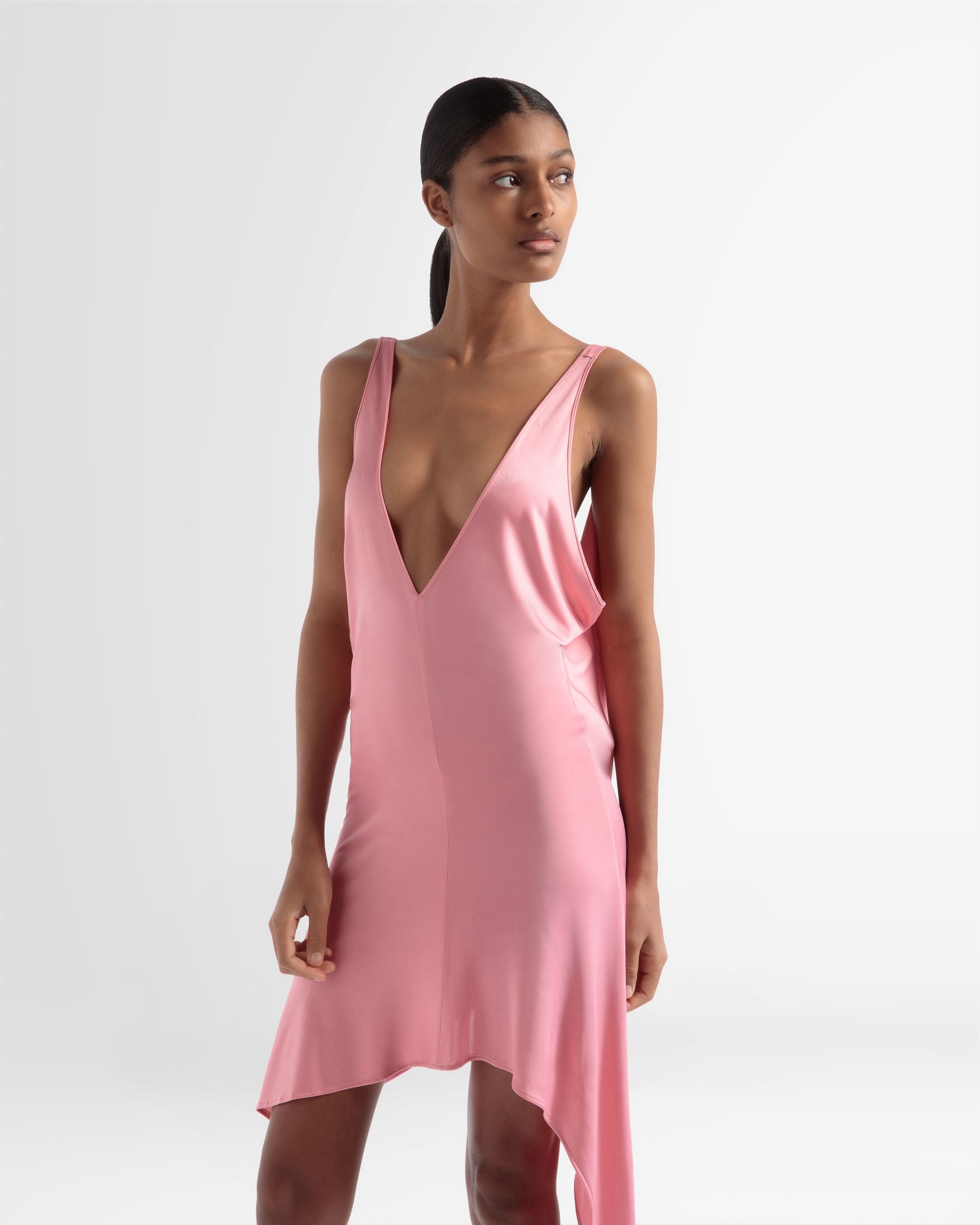 Robe Dos Nu En Rose - Femme - Bally - 02