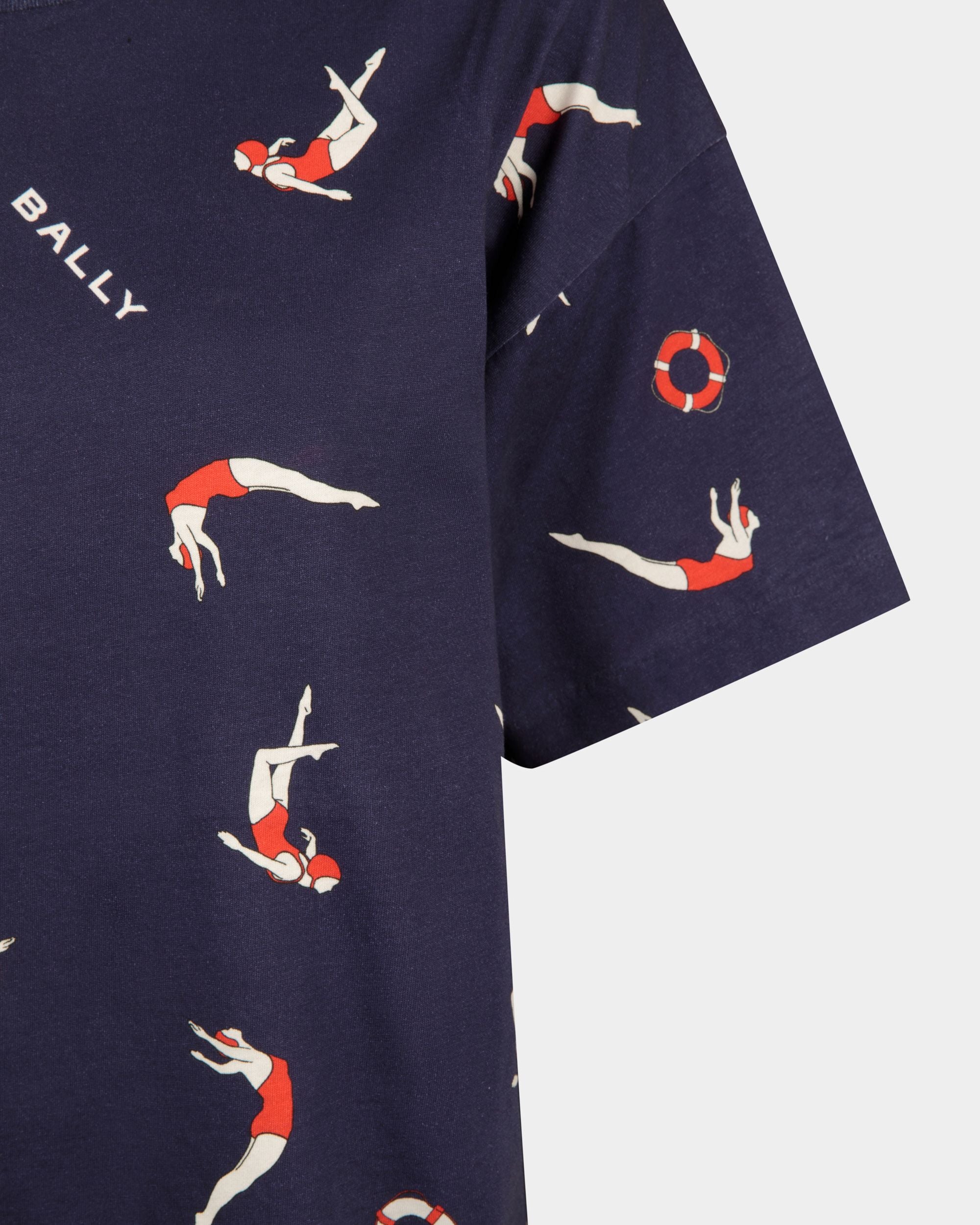 T-Shirt Imprimé En Coton - Femme - Bally - 02