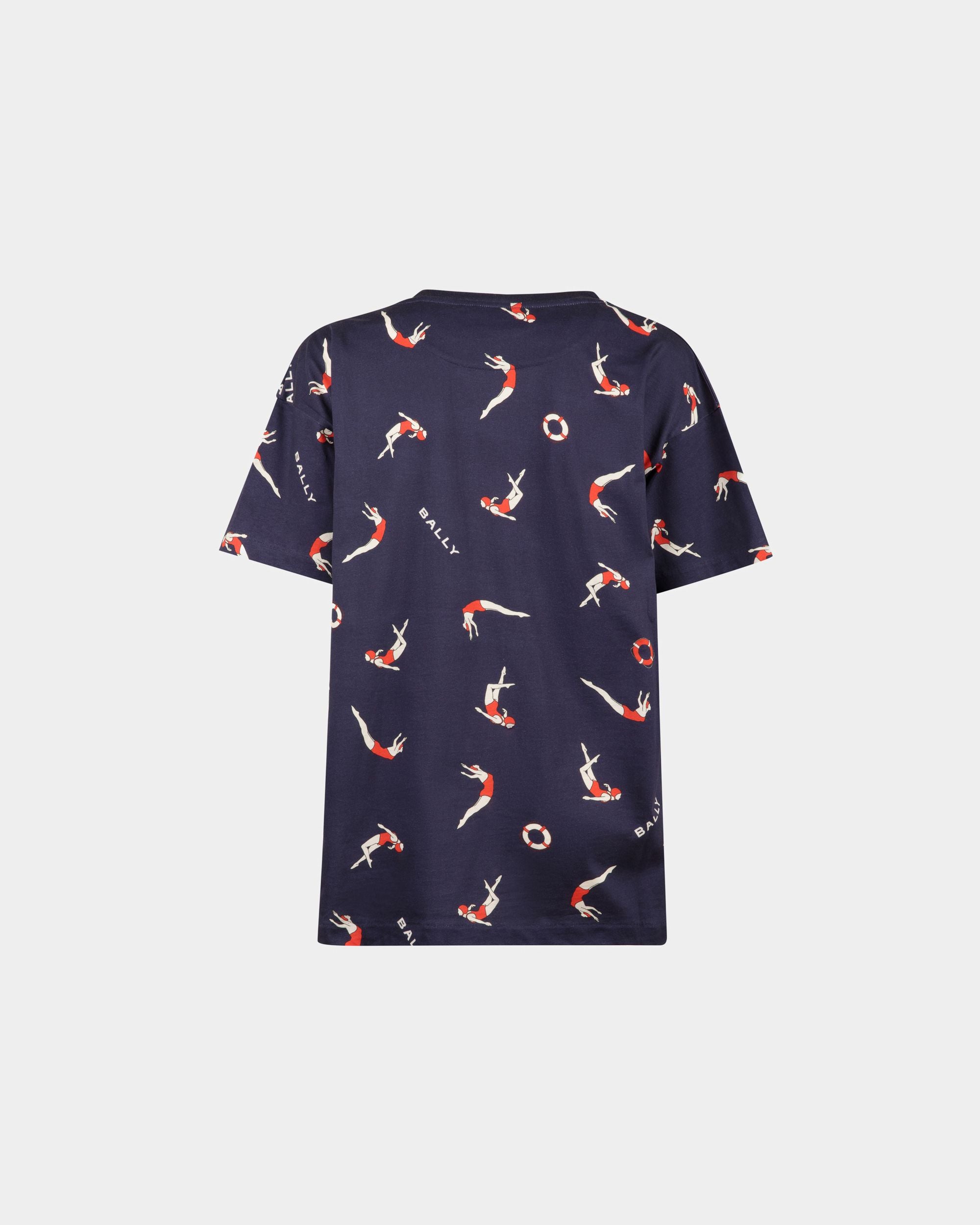 T-Shirt Imprimé En Coton - Femme - Bally - 03