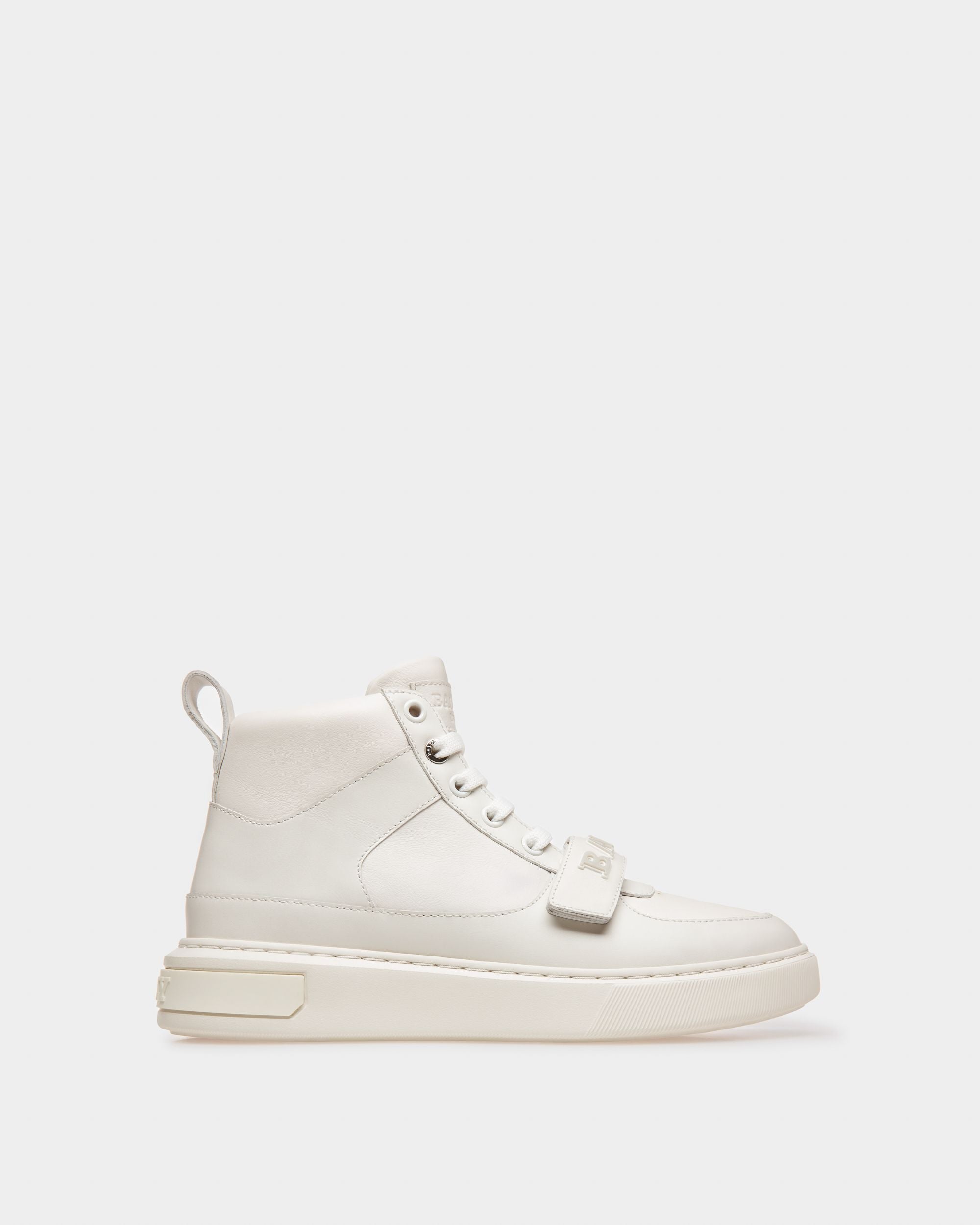 Merryk Sneakers En Cuir Blanc - Femme - Bally - 01