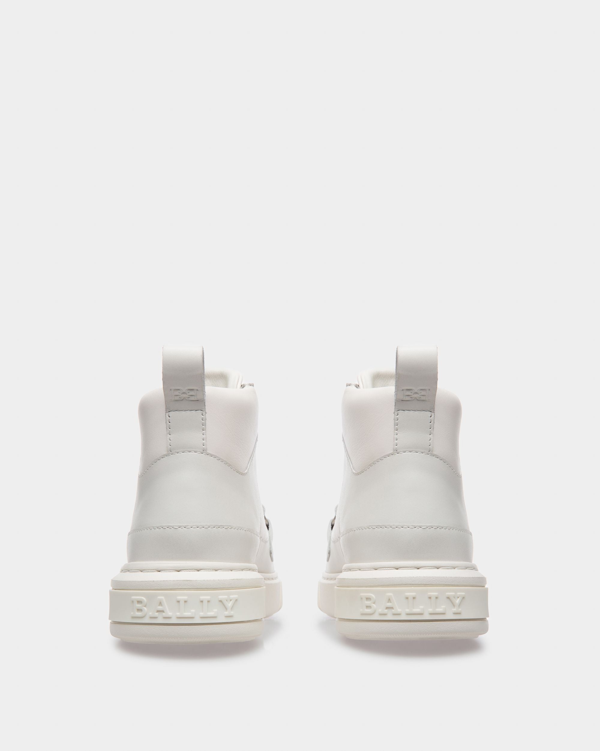 Merryk Sneakers En Cuir Blanc - Femme - Bally - 04