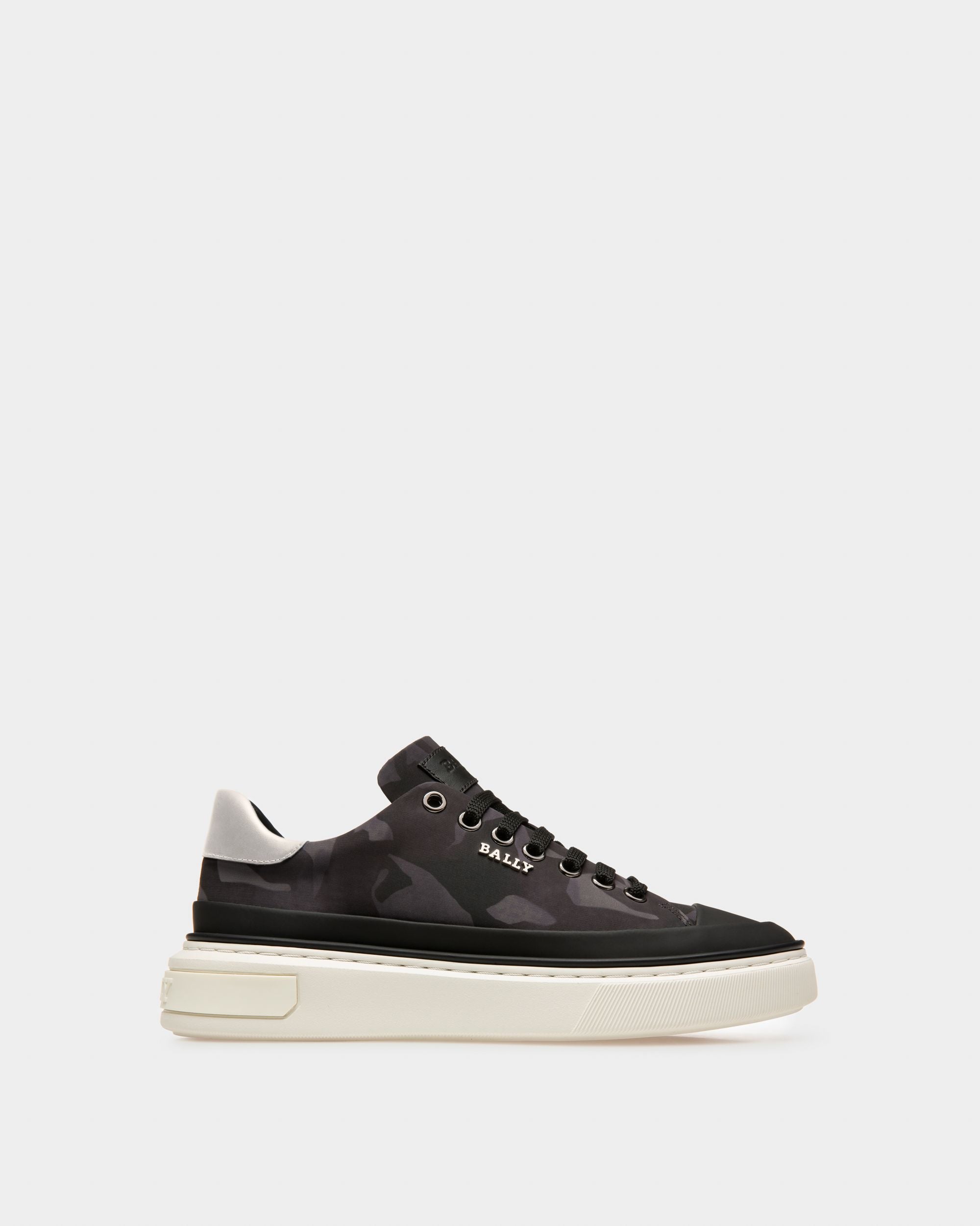 Maily Sneakers En Polyester Et Cuir Recyclés Noir - Femme - Bally - 01