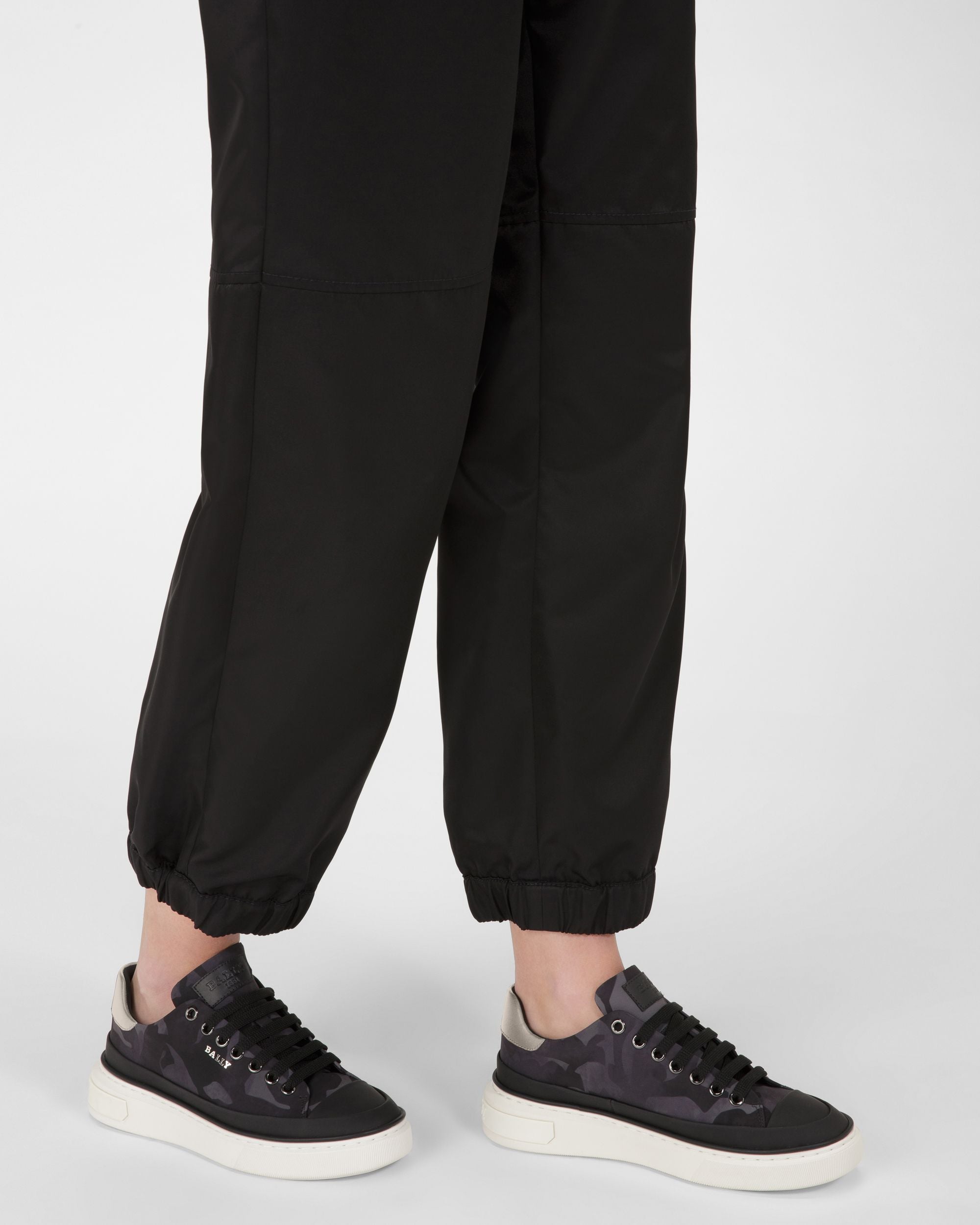 Maily Sneakers En Polyester Et Cuir Recyclés Noir - Femme - Bally - 07