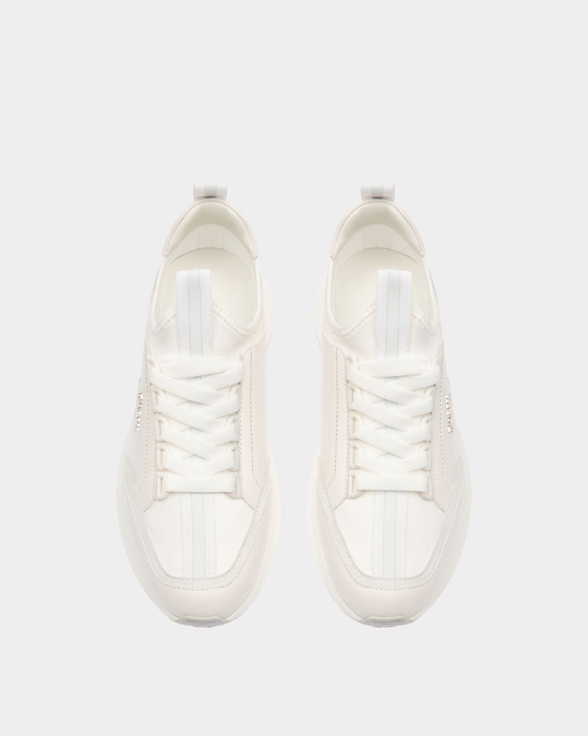 Deven Sneakers En Cuir Blanc - Femme - Bally - 03