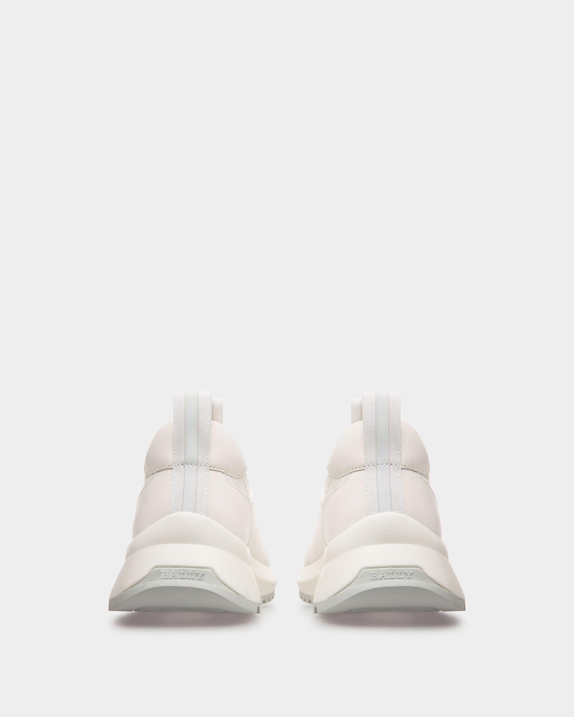 Deven Sneakers En Cuir Blanc - Femme - Bally - 04