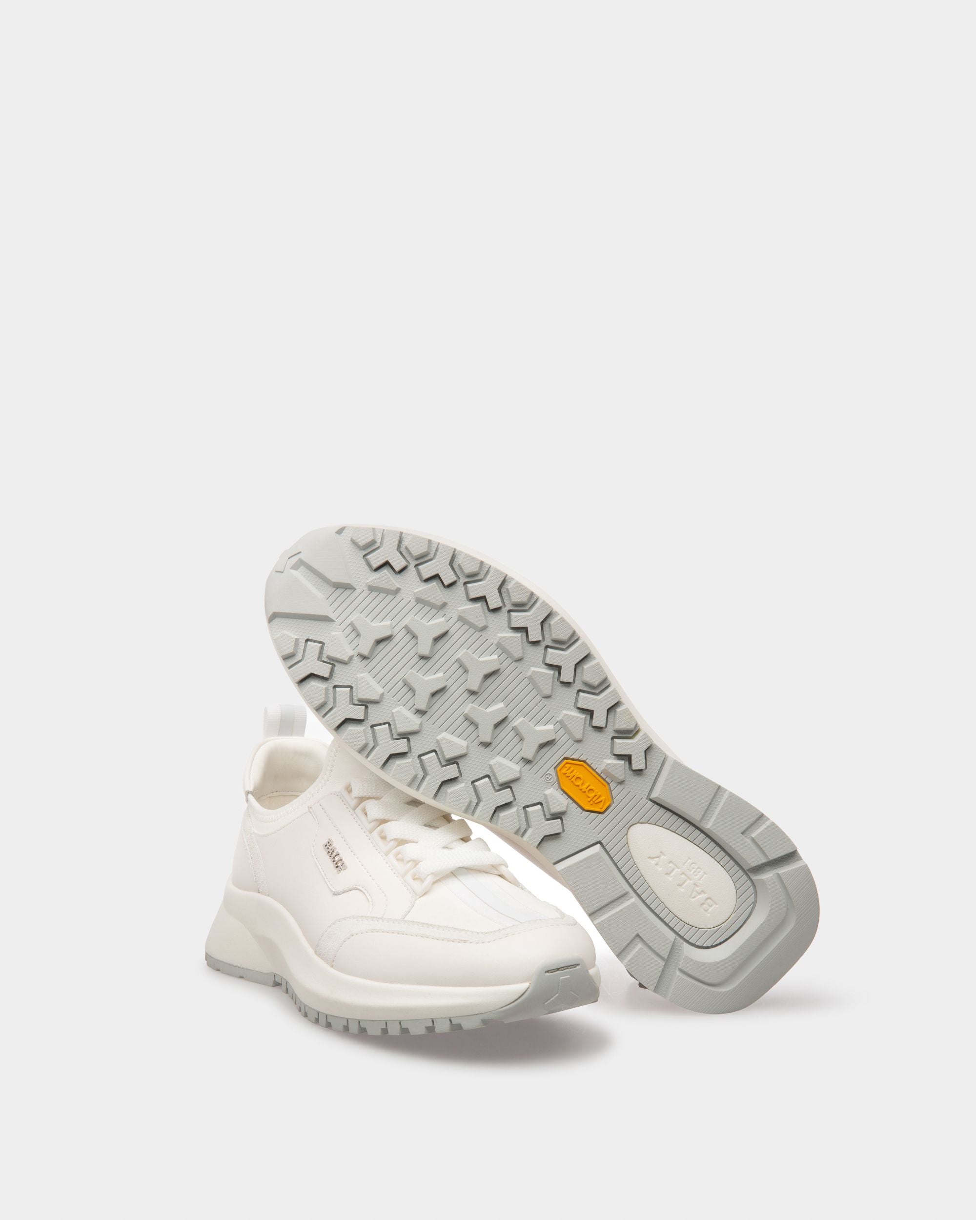 Deven Sneakers En Cuir Blanc - Femme - Bally - 05