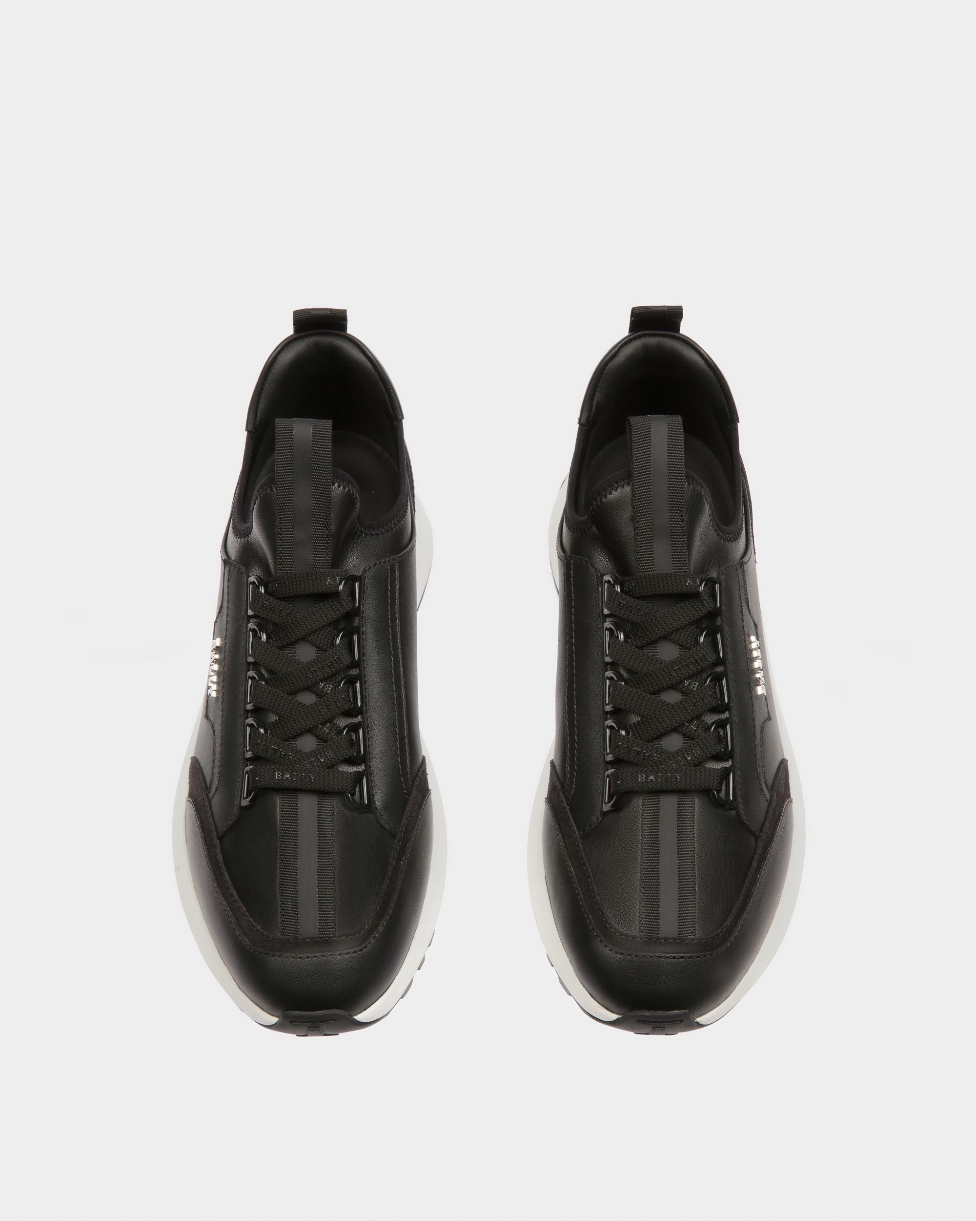 Deven Sneakers En Cuir Noir - Femme - Bally - 03