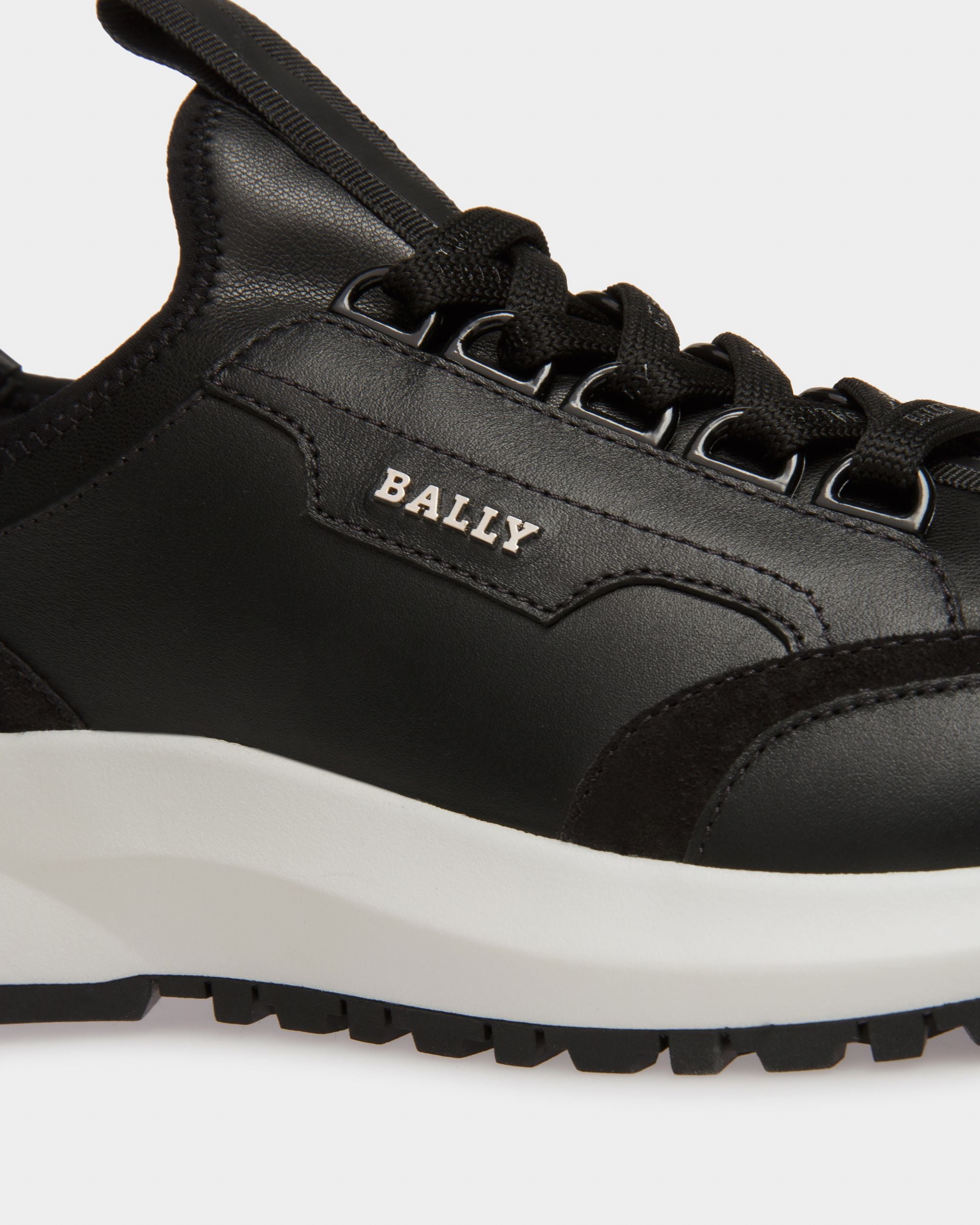 Deven Sneakers En Cuir Noir - Femme - Bally - 06