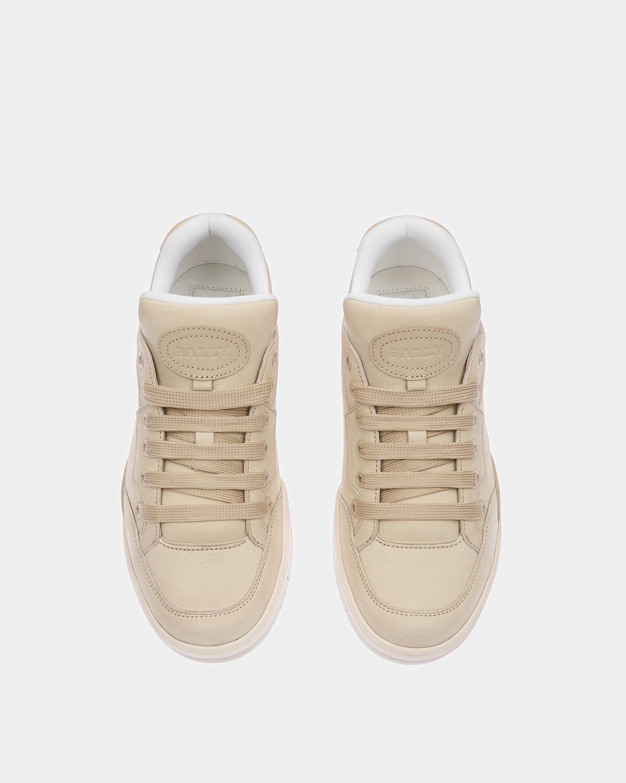 Kiro Sneakers En Cuir Beige - Femme - Bally - 02