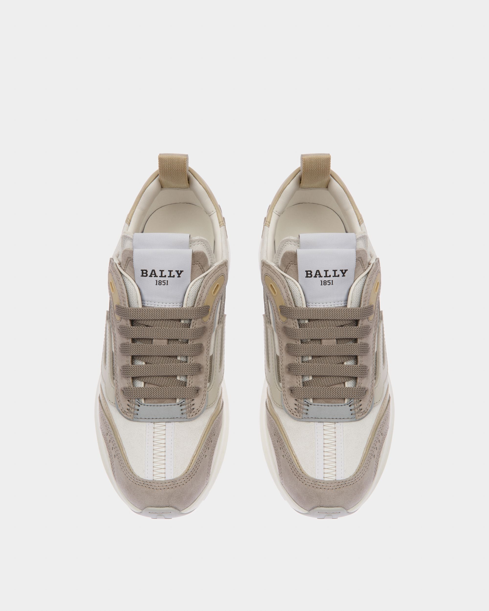 Darky Sneaker En Cuir Gris - Femme - Bally - 02