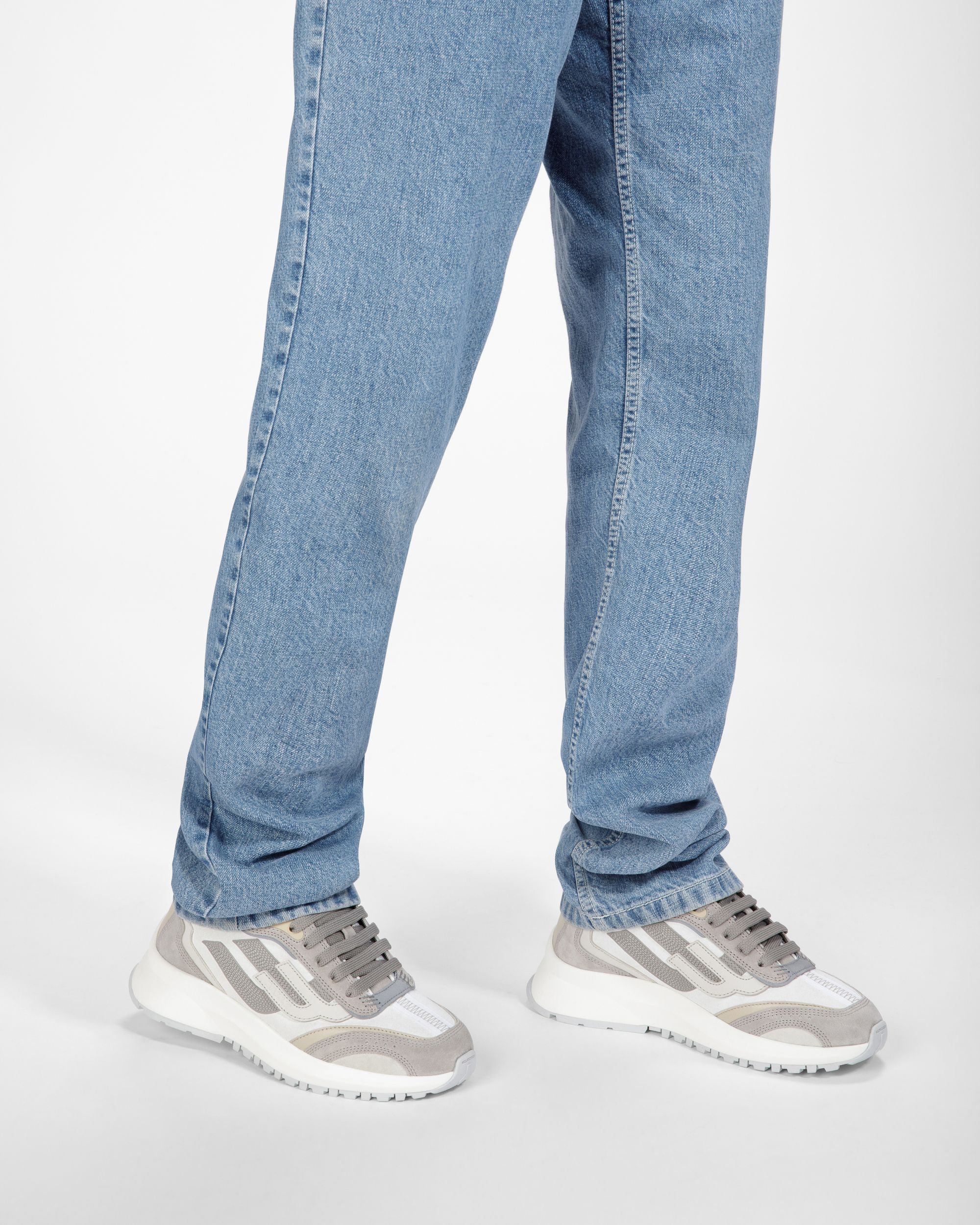 Darky Sneaker En Cuir Gris - Femme - Bally - 03