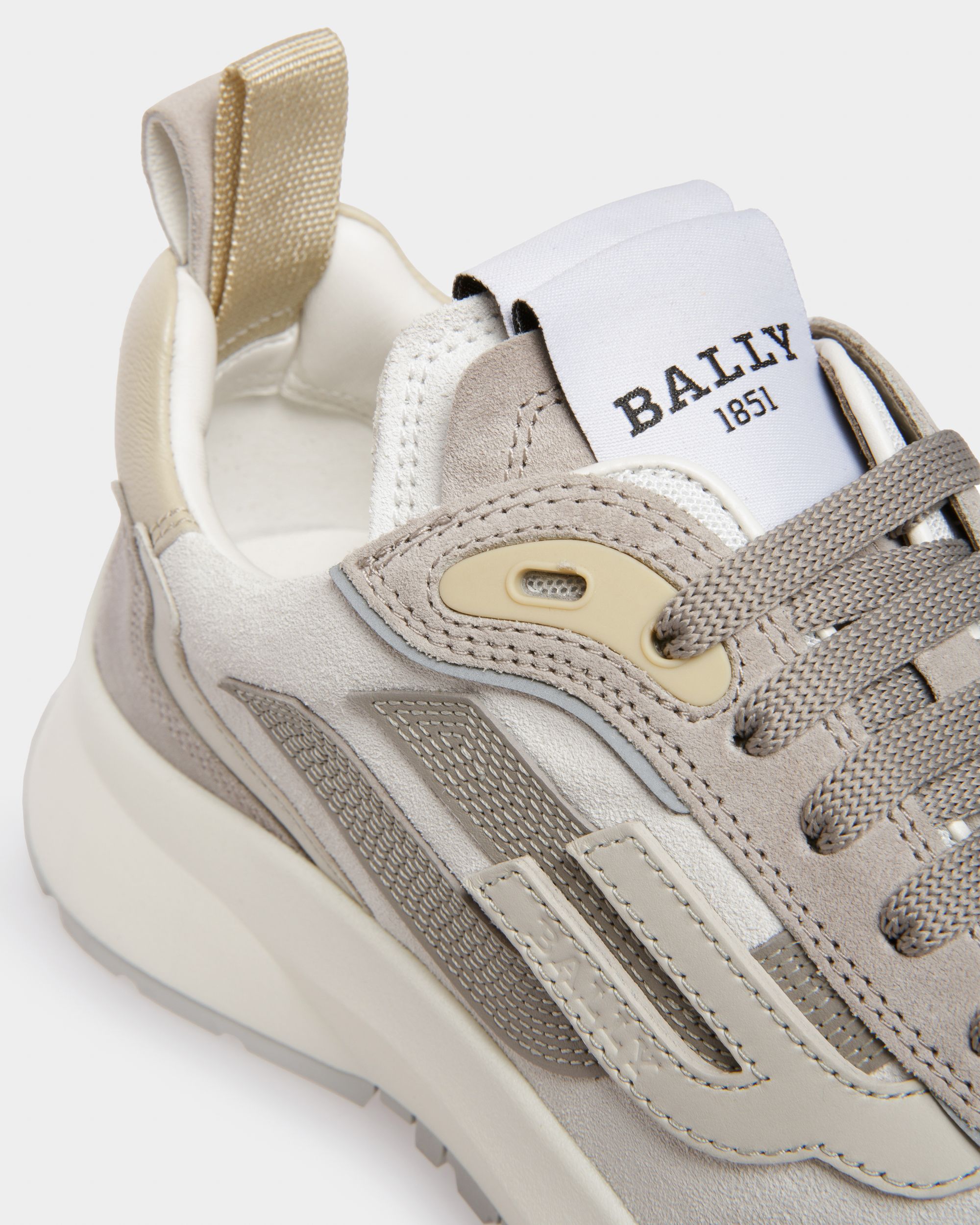 Darky Sneaker En Cuir Gris - Femme - Bally - 06