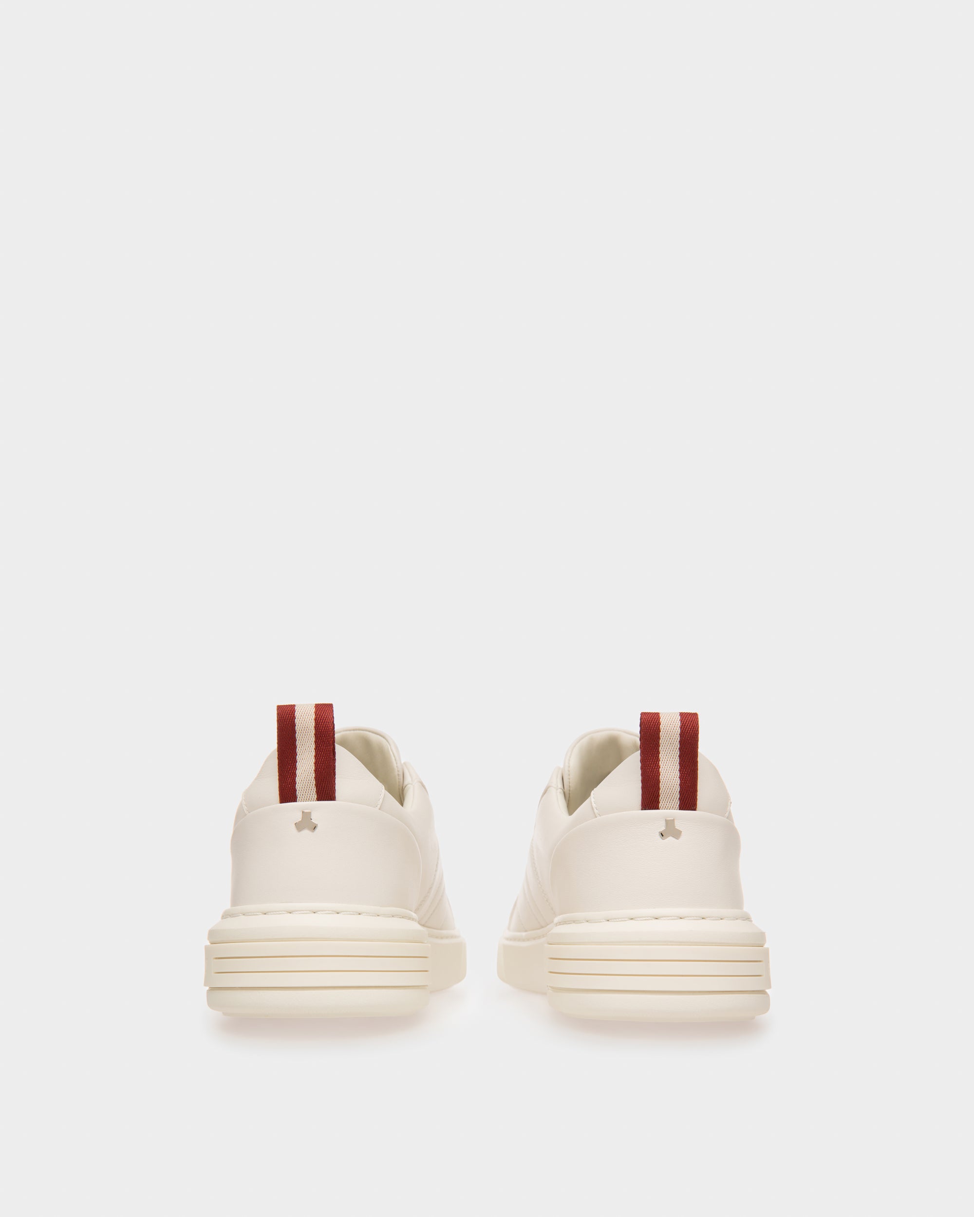 Maxim Sneakers En Cuir Blanc - Femme - Bally - 04