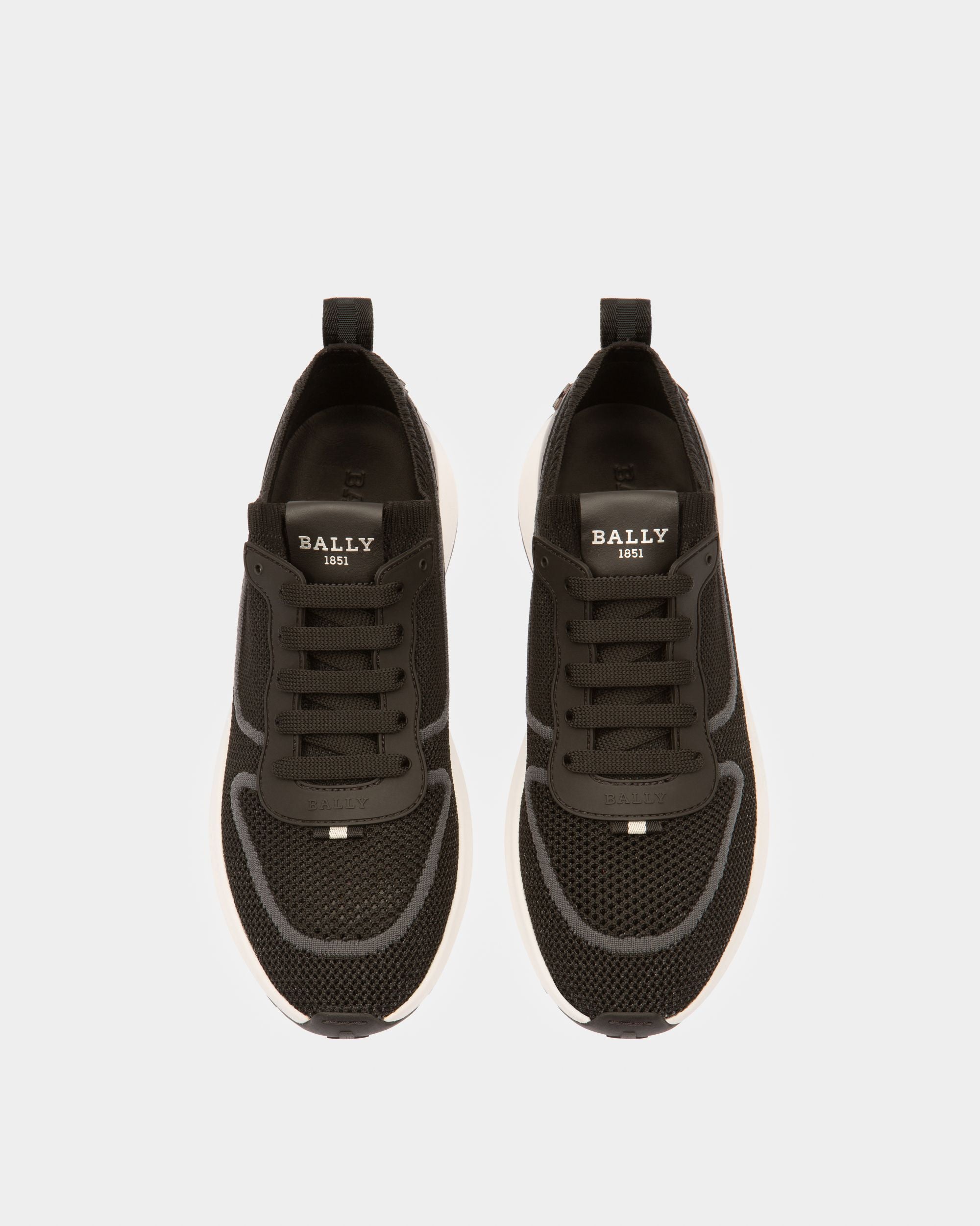 Davyn Sneakers En Mélange De Polyester Noir - Femme - Bally - 02