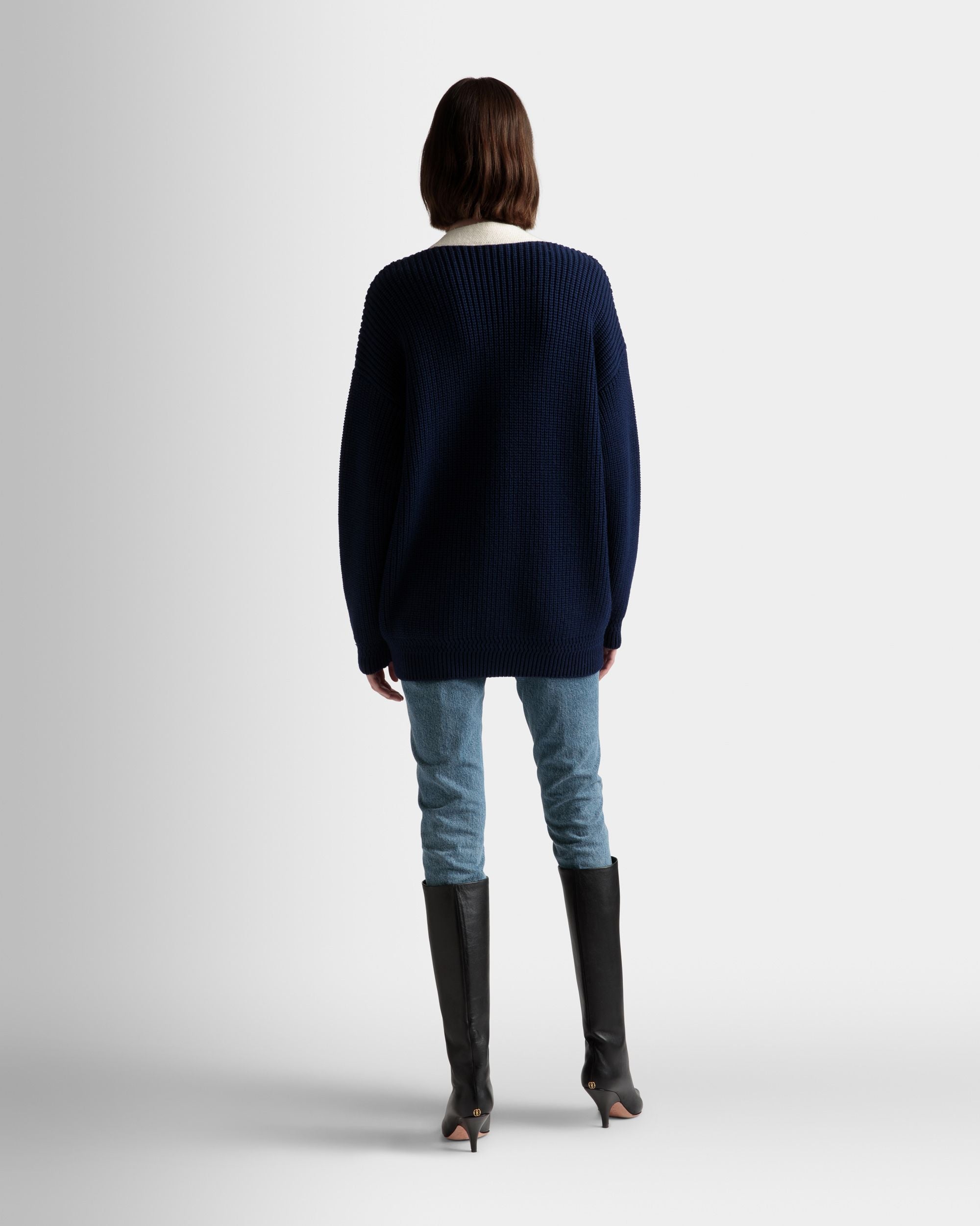 Cardigan Encolure En V - Femme - Bally - 06