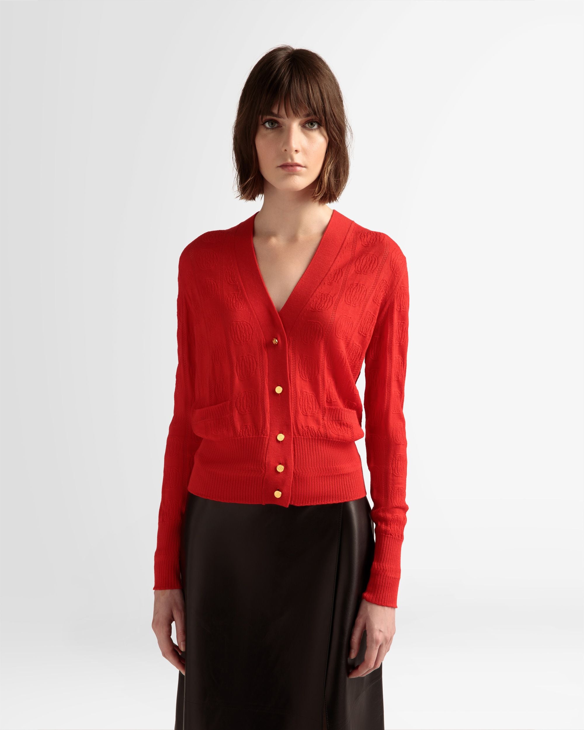Cardigan Avec Détail En Maille - Femme - Bally - 03