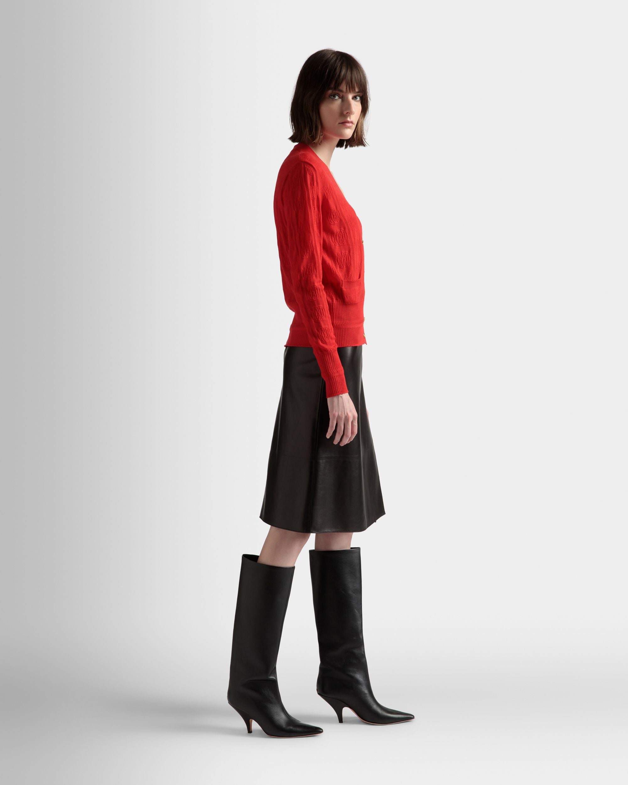 Cardigan Avec Détail En Maille - Femme - Bally - 05