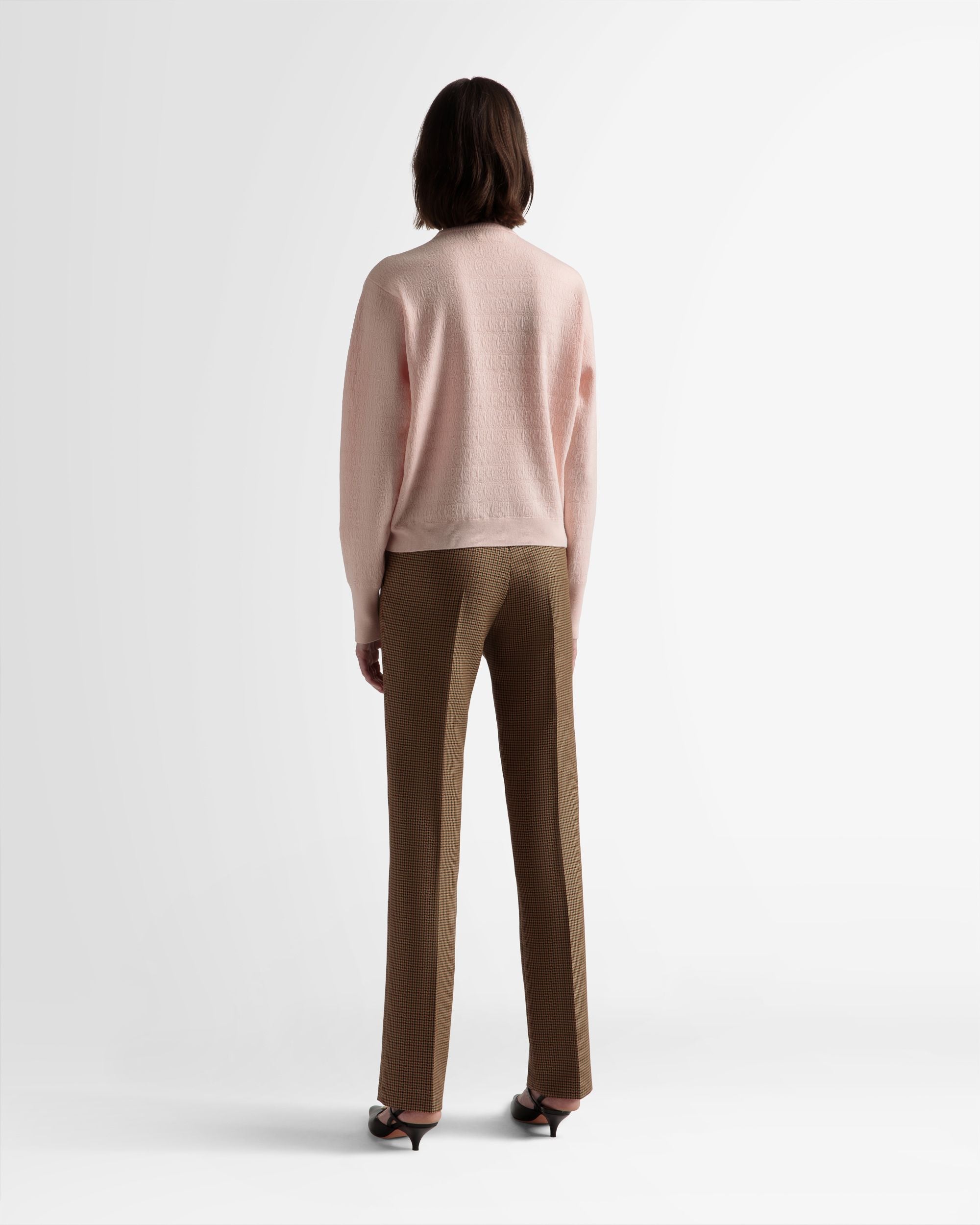 Pull Ras-Du-Cou En Laine Dusty Petal - Femme - Bally - 06