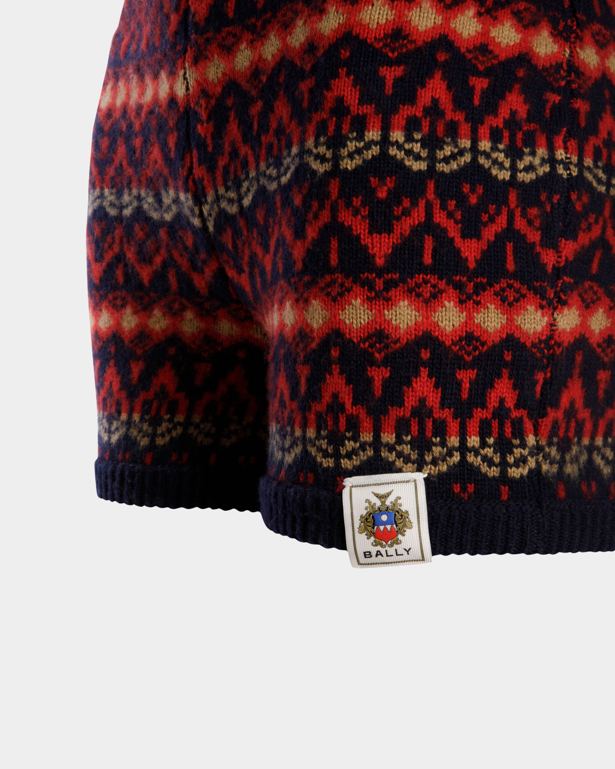 Short En Maille De Laine Multicolore - Femme - Bally - 04