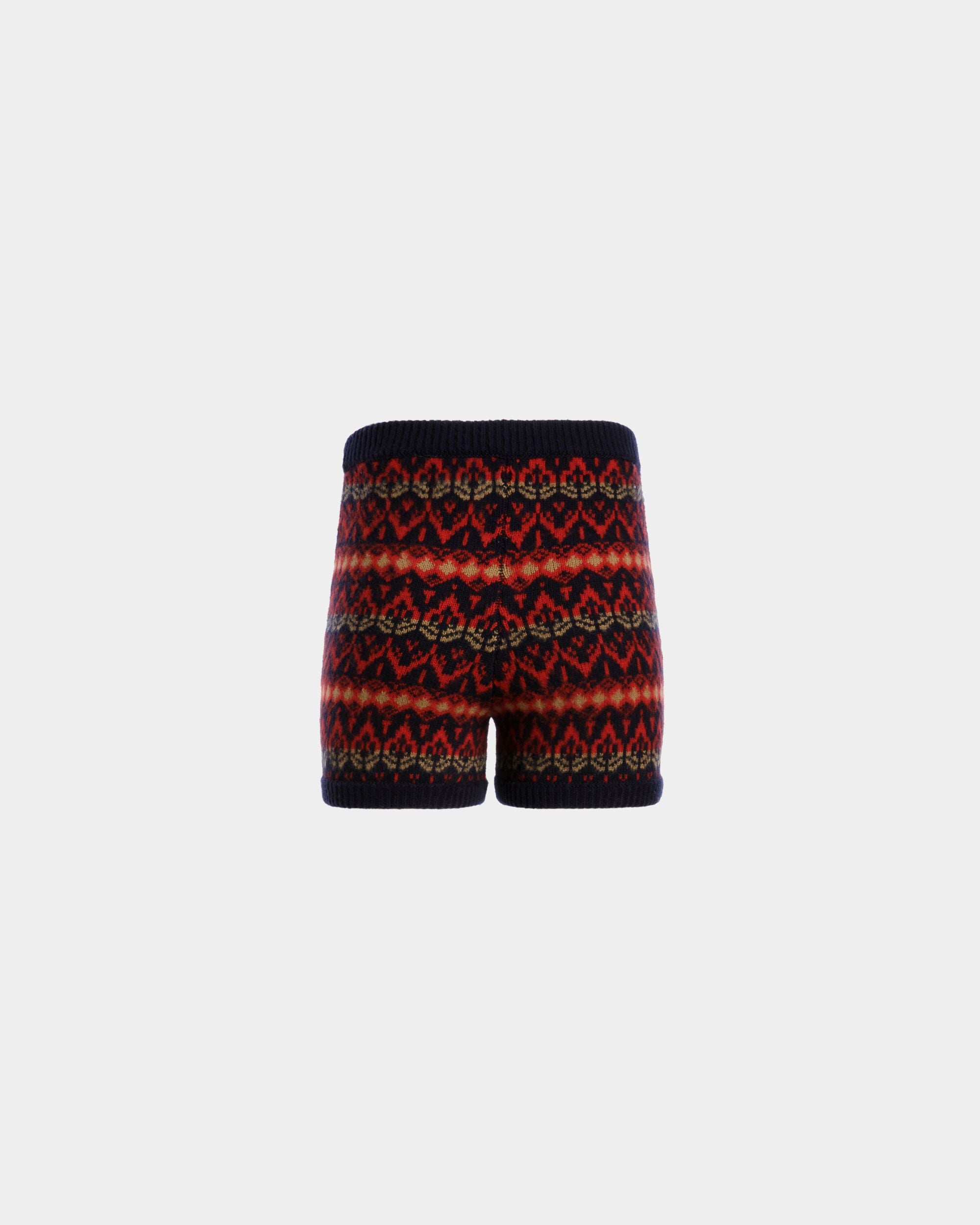 Short En Maille De Laine Multicolore - Femme - Bally - 07