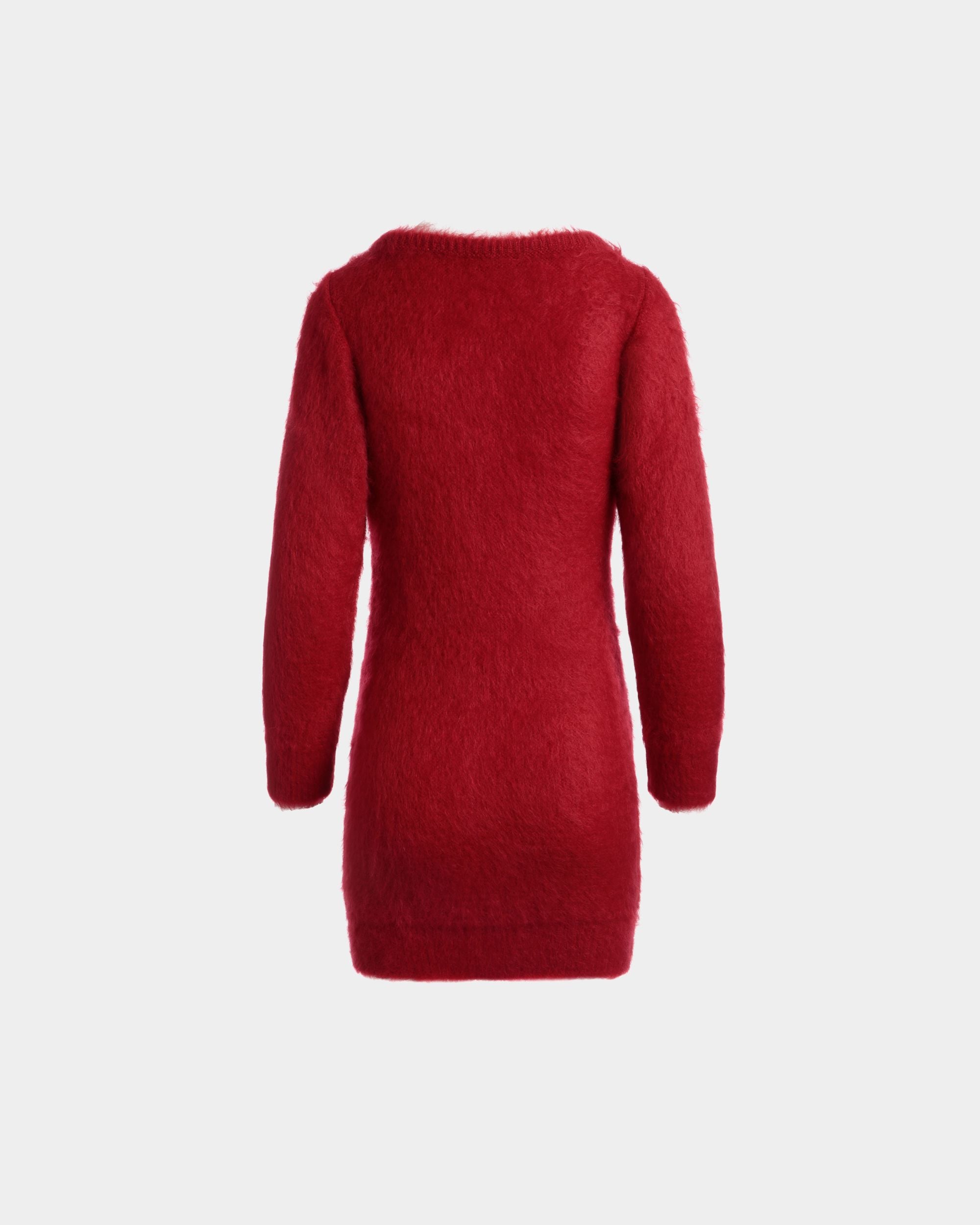 Robe En Mohair Rouge - Femme - Bally - 03