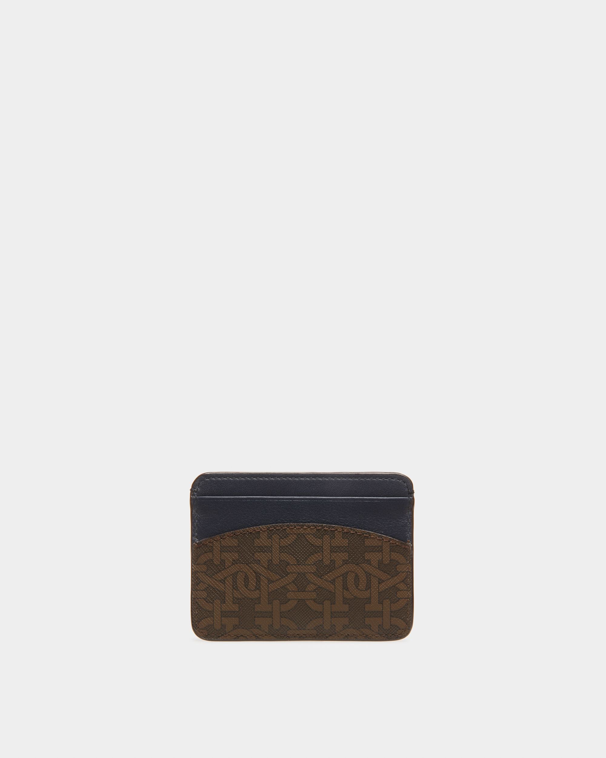 Lexye Porte-Cartes En Tpu Marron - Femme - Bally - 02