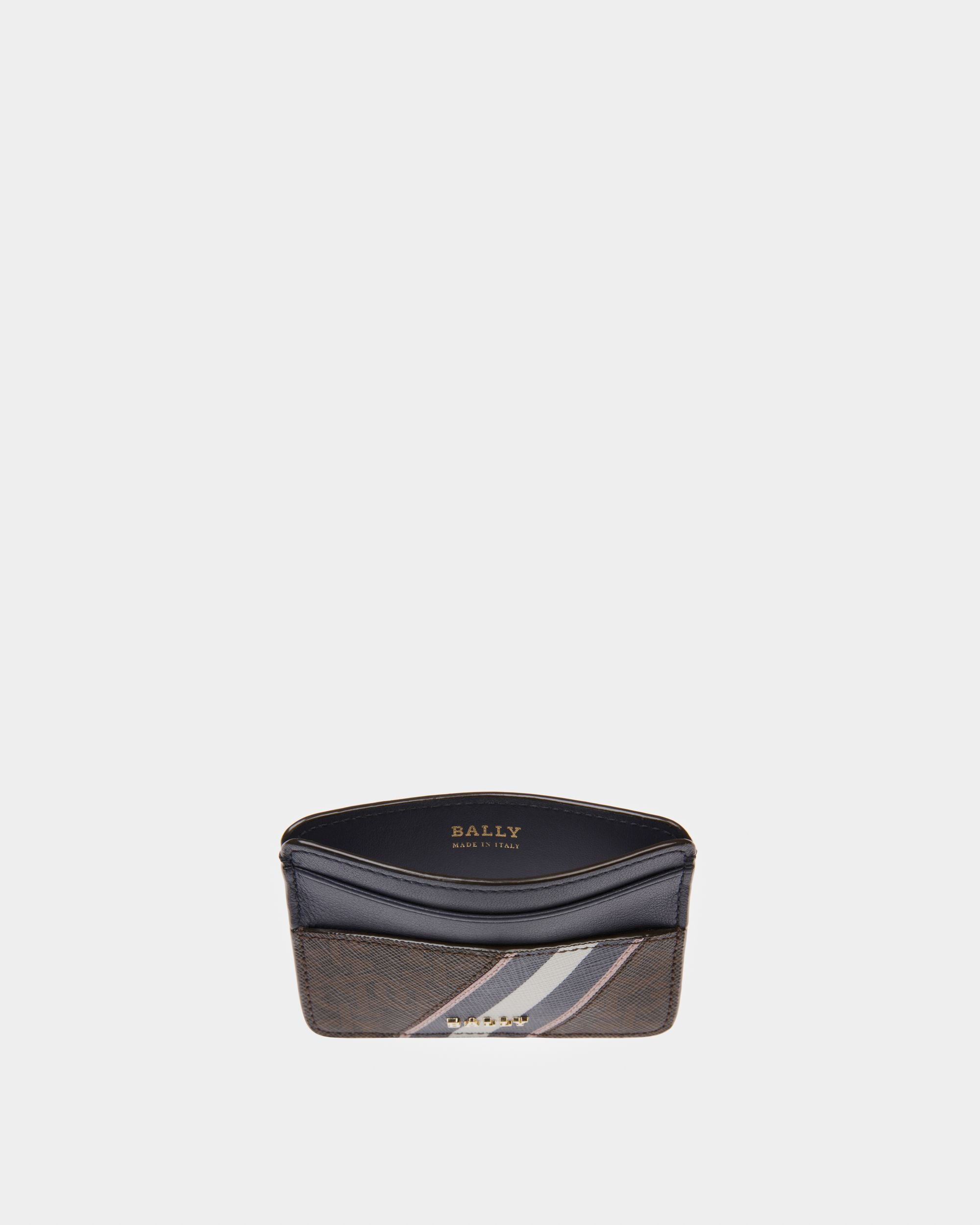 Lexye Porte-Cartes En Tpu Marron - Femme - Bally - 03