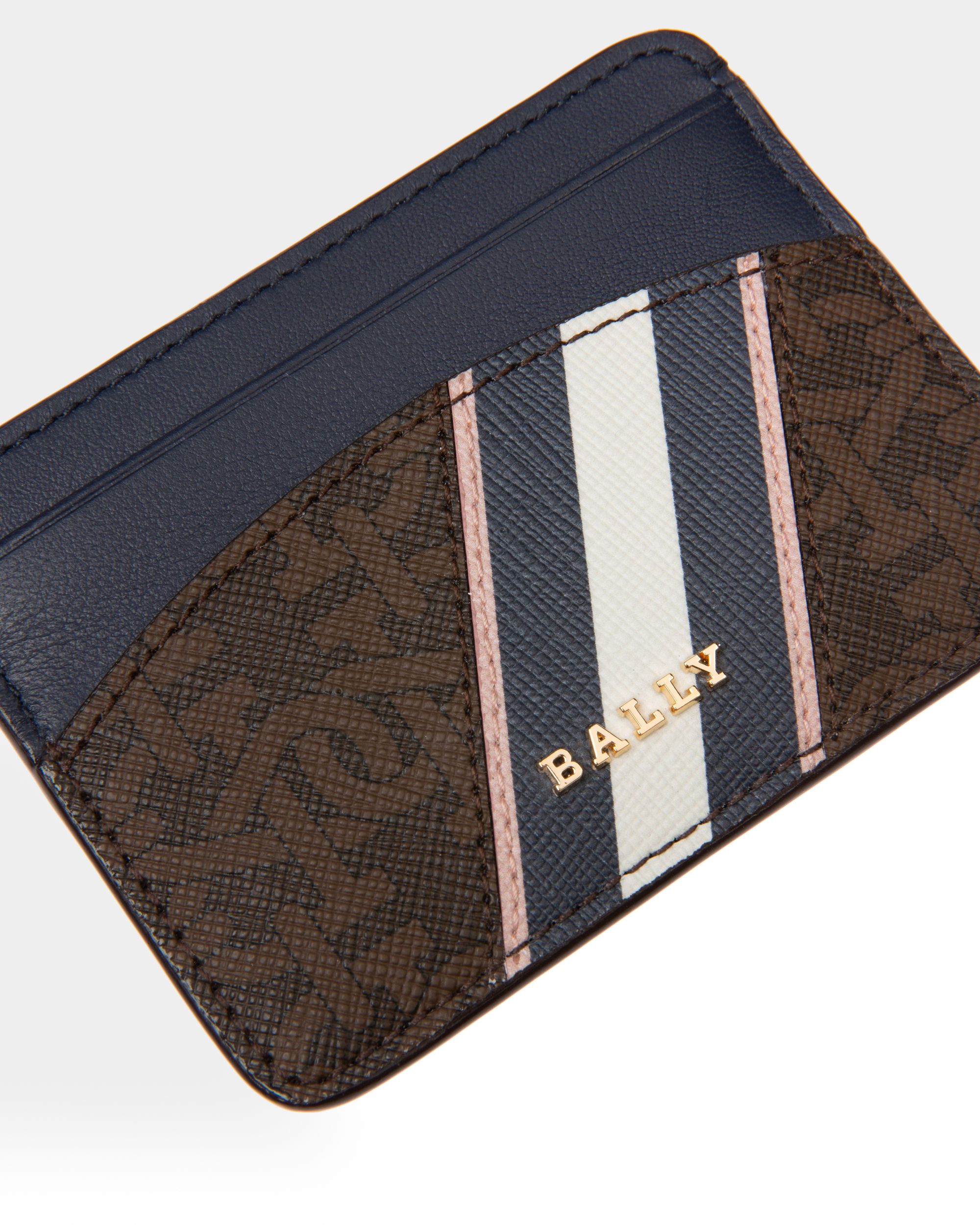 Lexye Porte-Cartes En Tpu Marron - Femme - Bally - 04