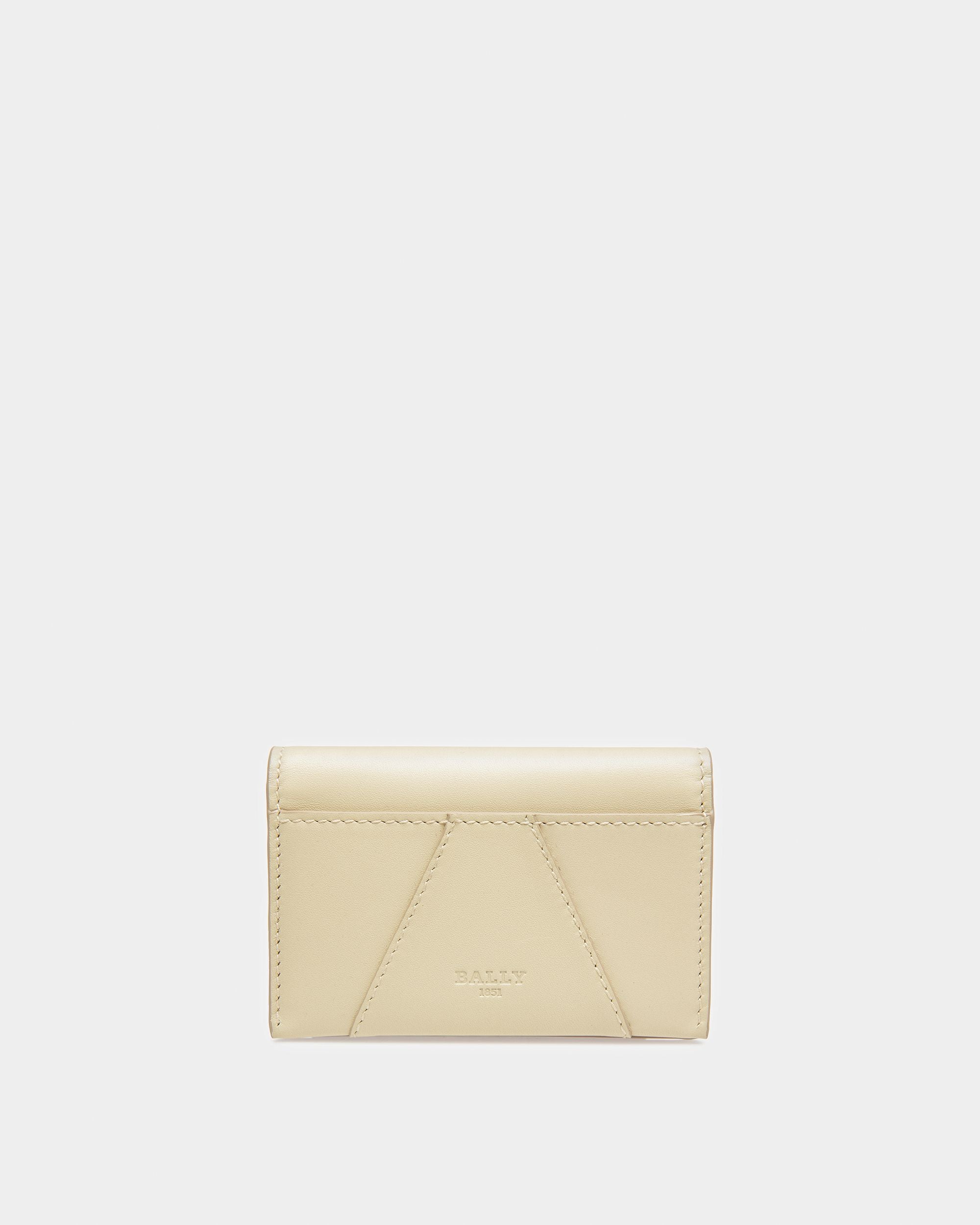Annye Porte-cartes En Cuir Couleur Fossil - Femme - Bally - 01