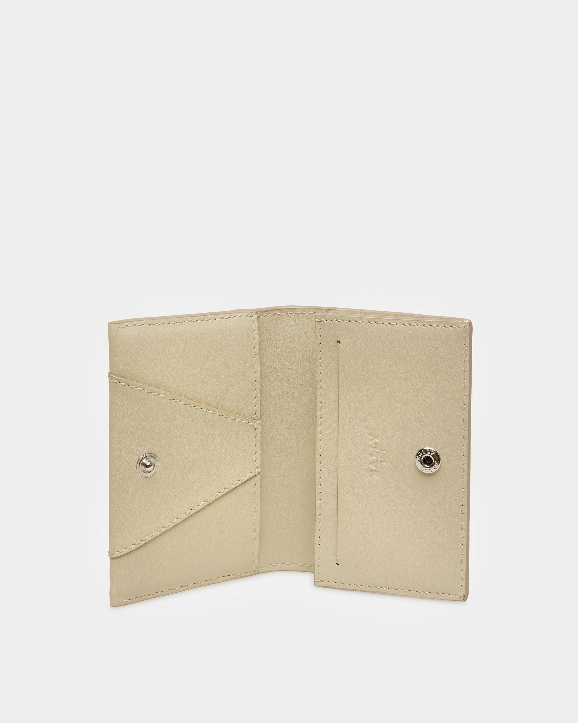Annye Porte-cartes En Cuir Couleur Fossil - Femme - Bally - 03