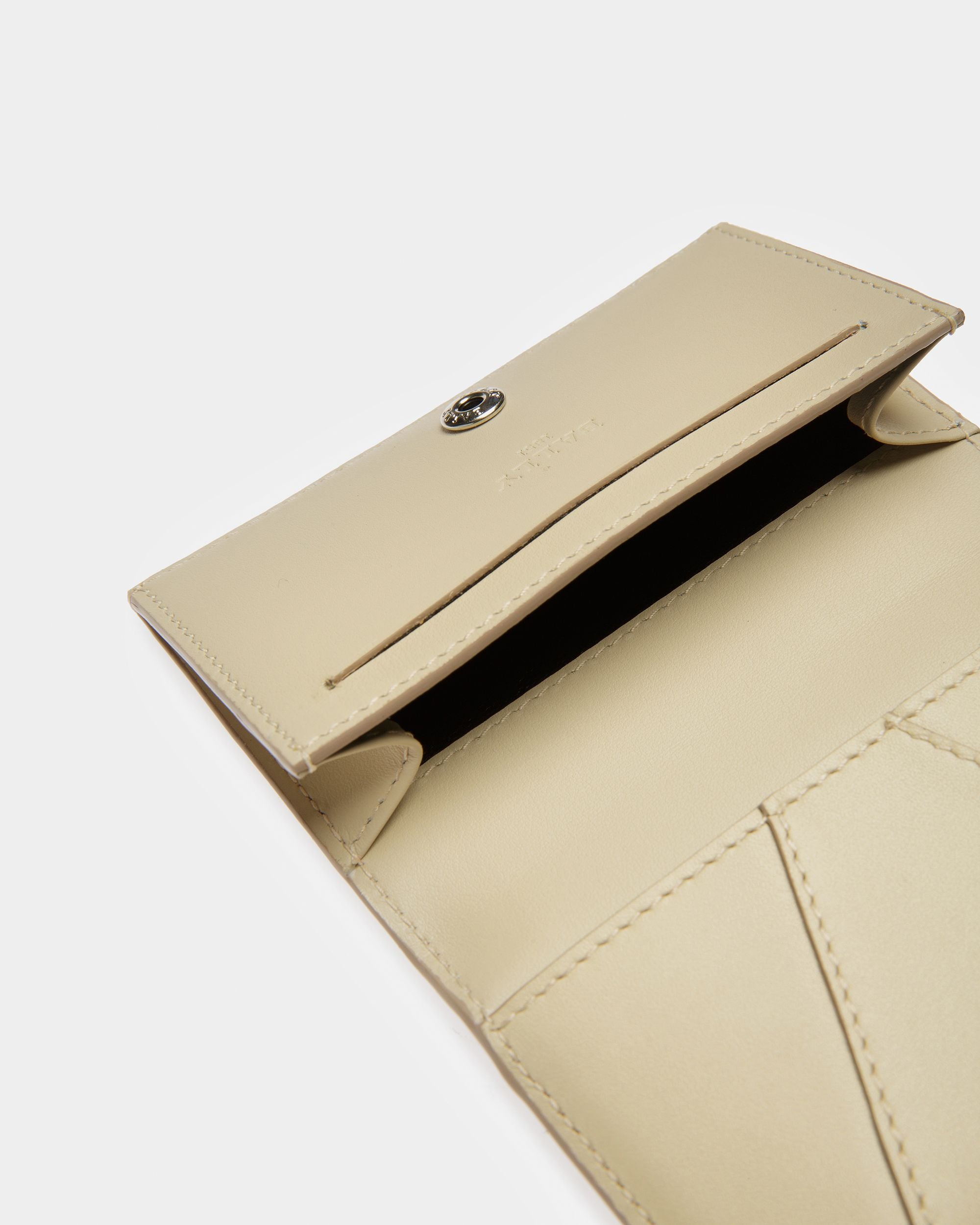Annye Porte-cartes En Cuir Couleur Fossil - Femme - Bally - 04