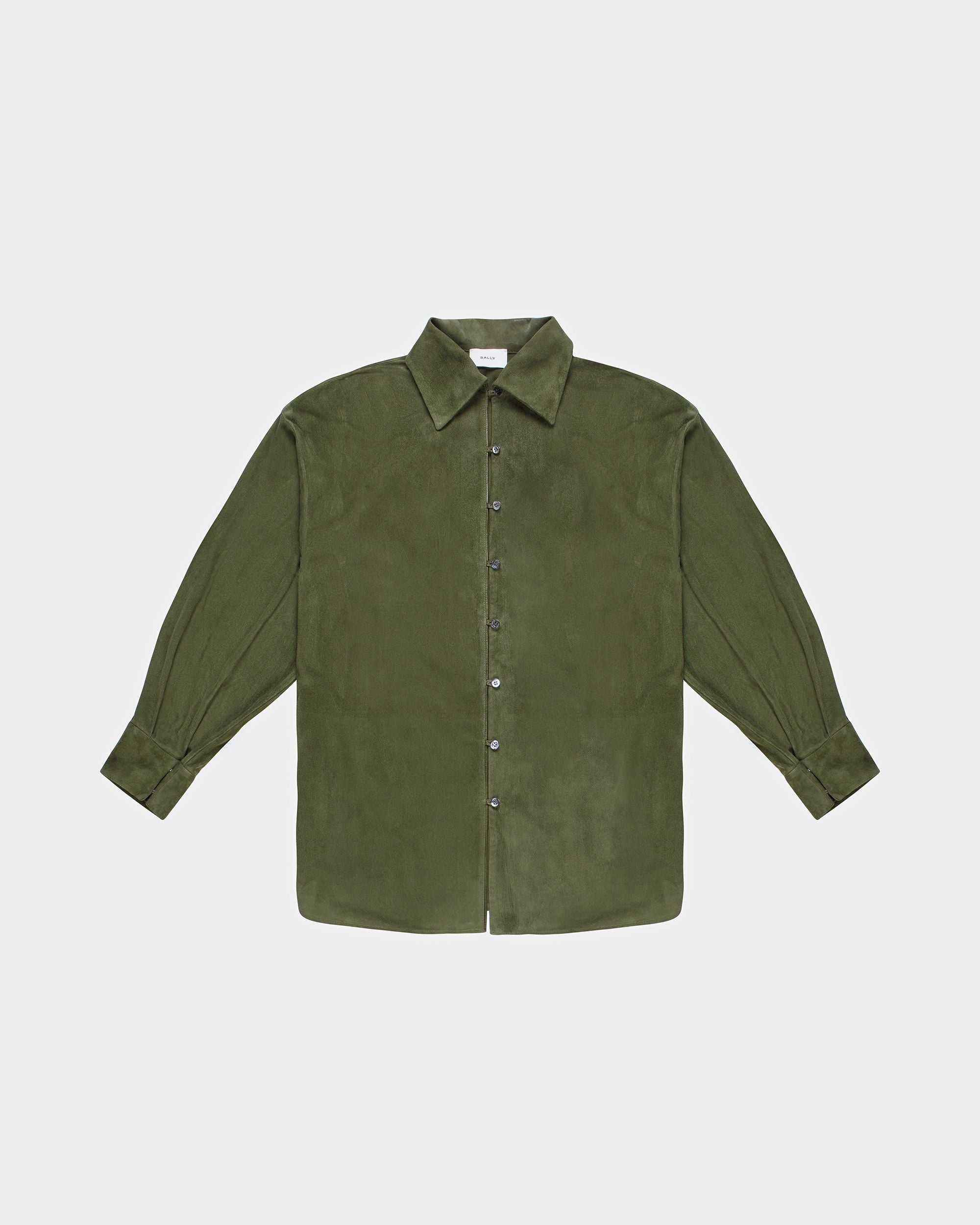 Chemisier En Cuir Oversize - Femme - Bally - 06