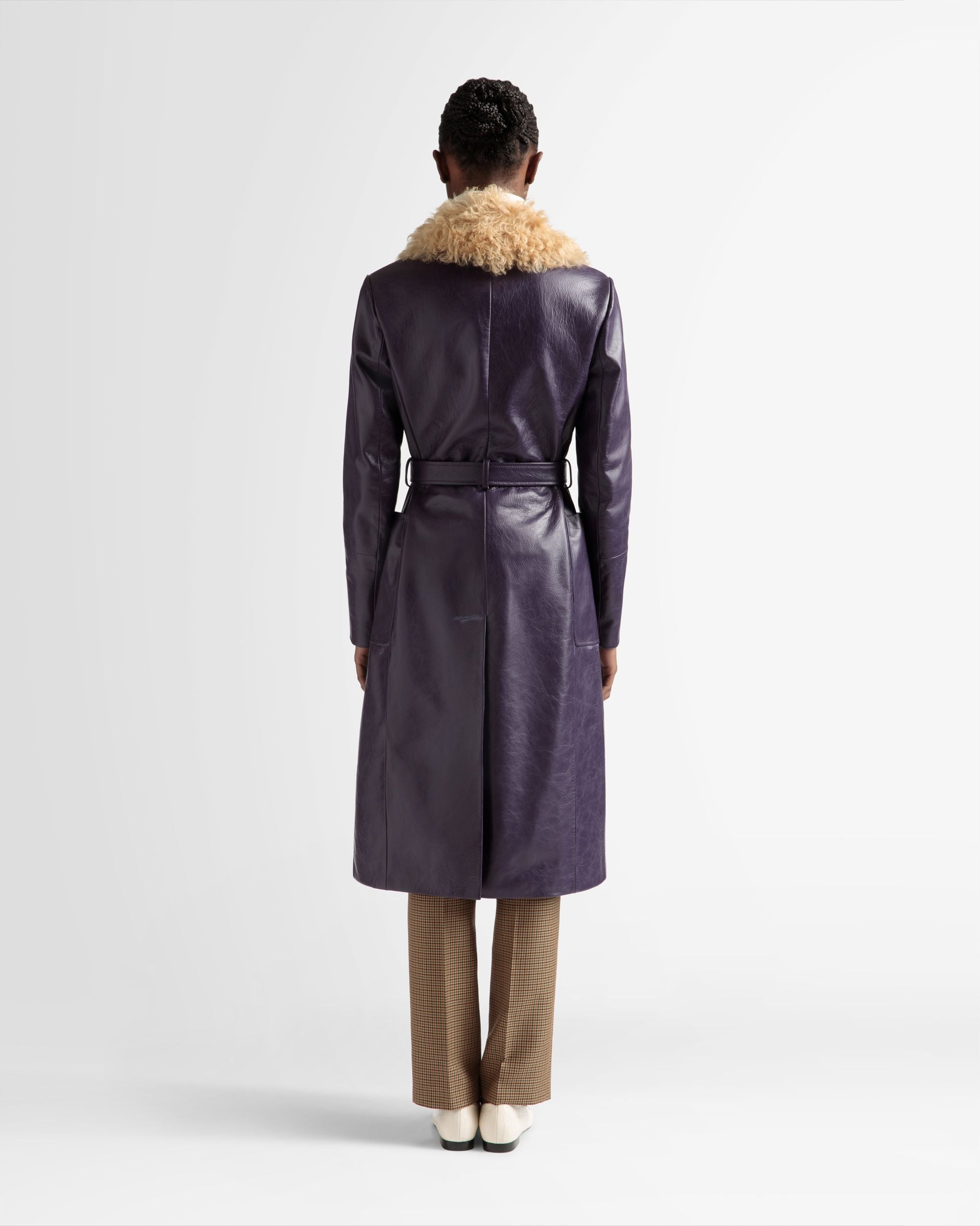 Manteau Avec Col En Fourrure - Femme - Bally - 06