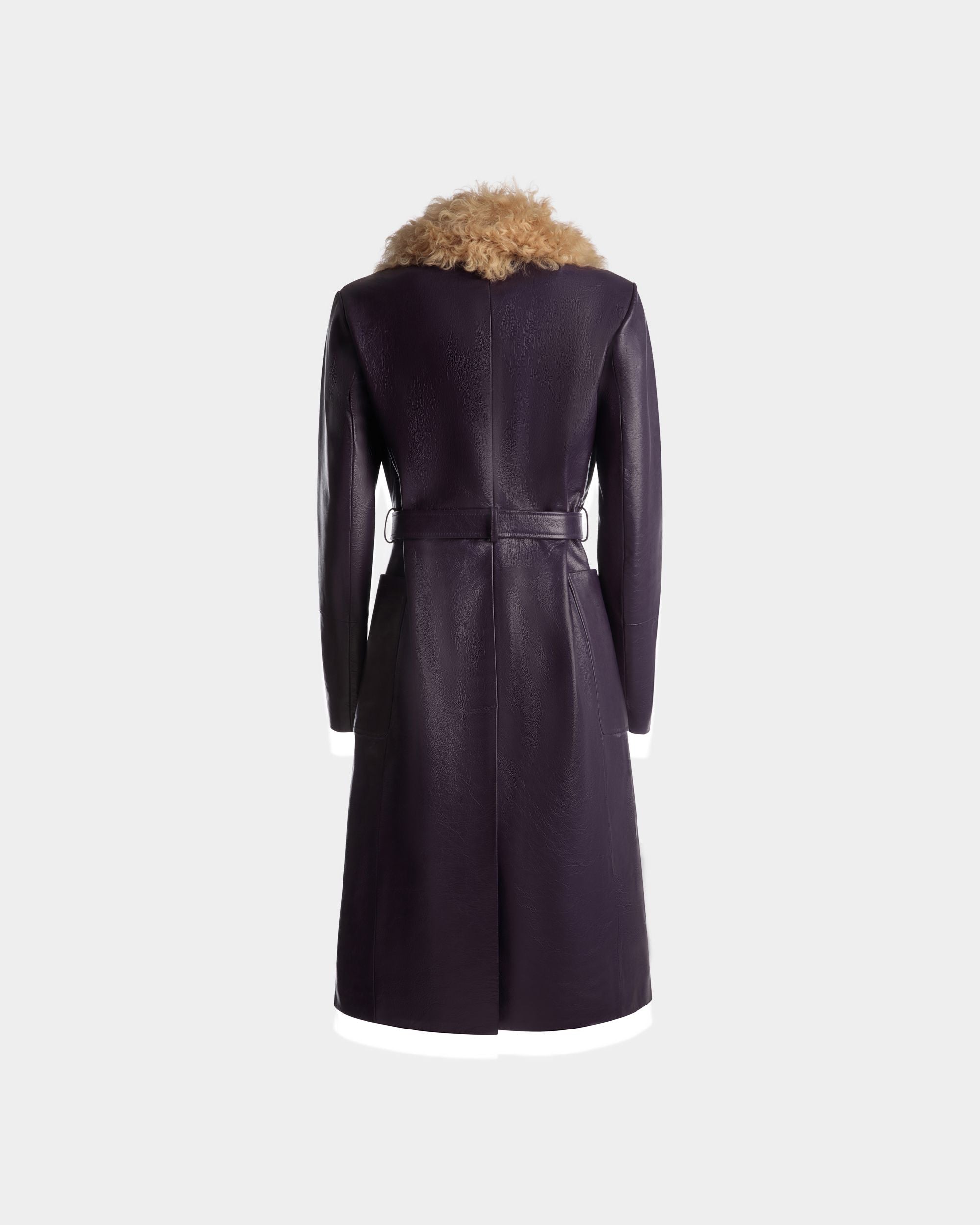 Manteau Avec Col En Fourrure - Femme - Bally - 07