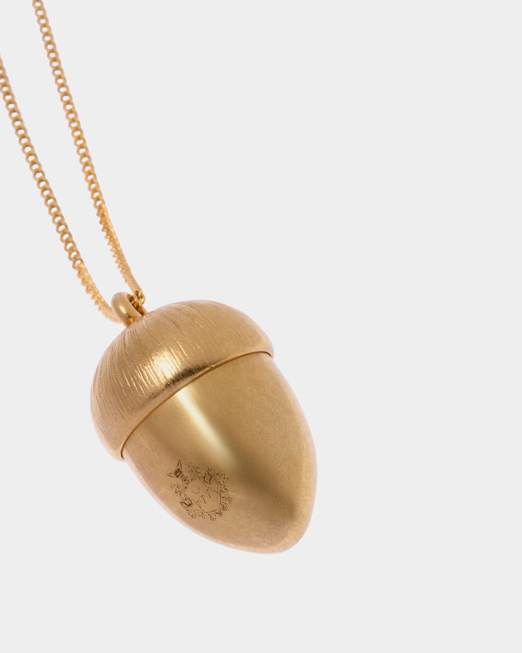 Collier Swissness En Eco Brass Couleur Or - Femme - Bally - 02