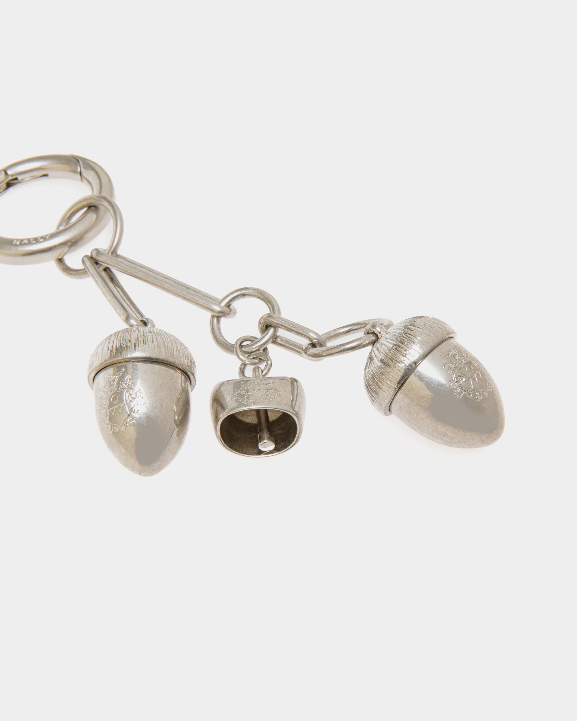 Breloque Sac Swissness En Métal Couleur Argent - Femme - Bally - 02