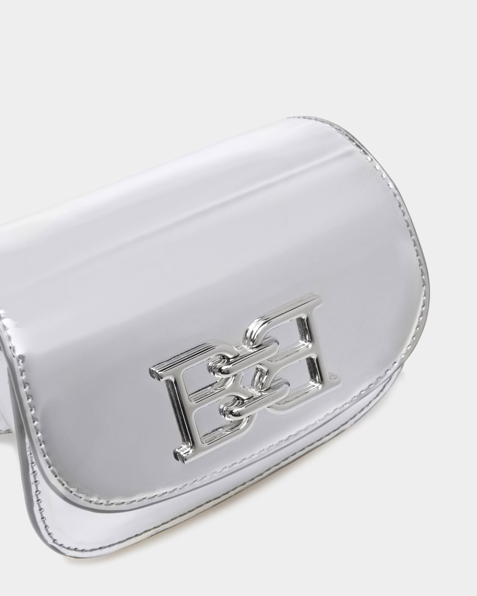 Baily Xs Accessoire En Cuir Argenté - Femme - Bally - 04