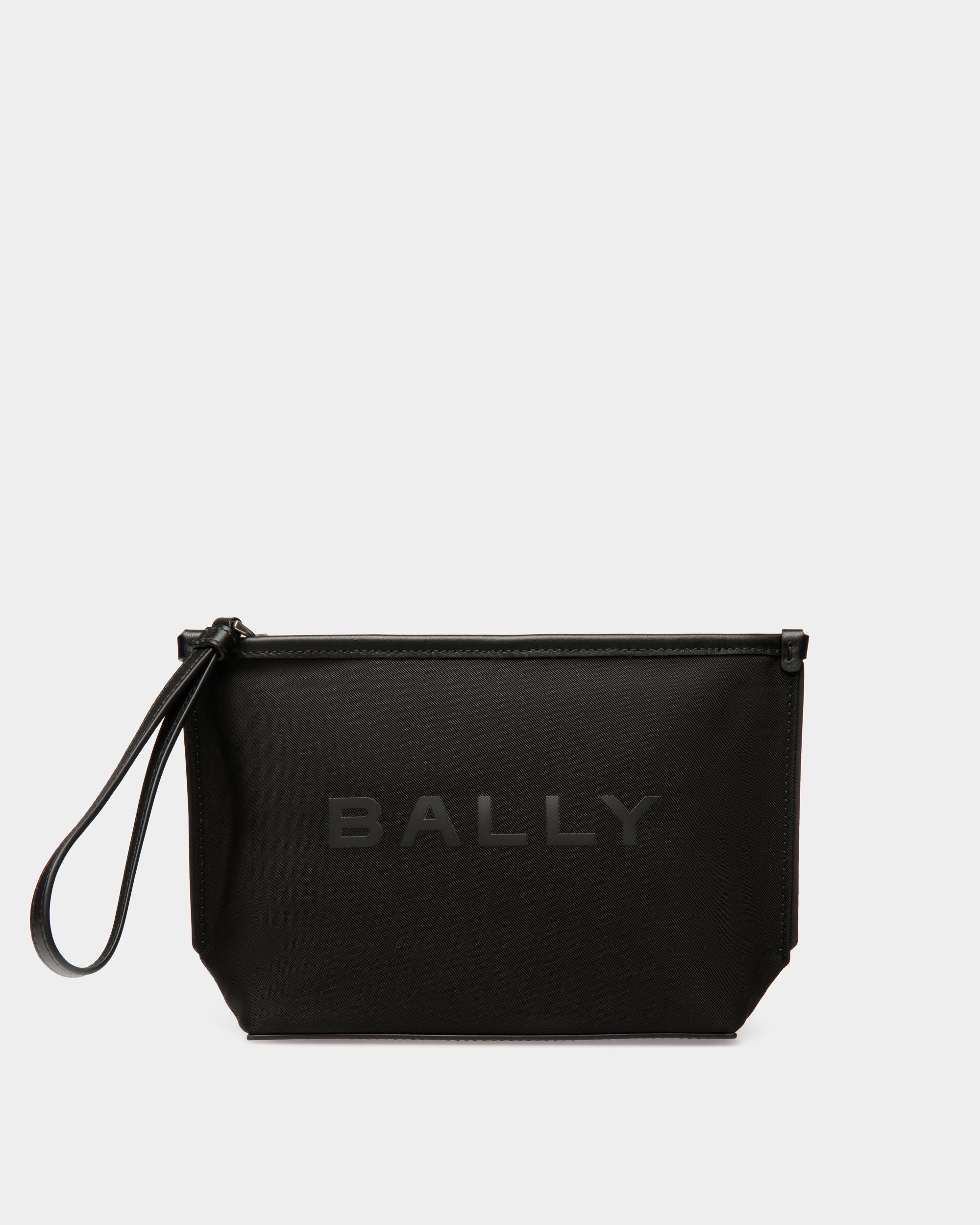 Pochette Bar En Nylon Noir - Femme - Bally - 01