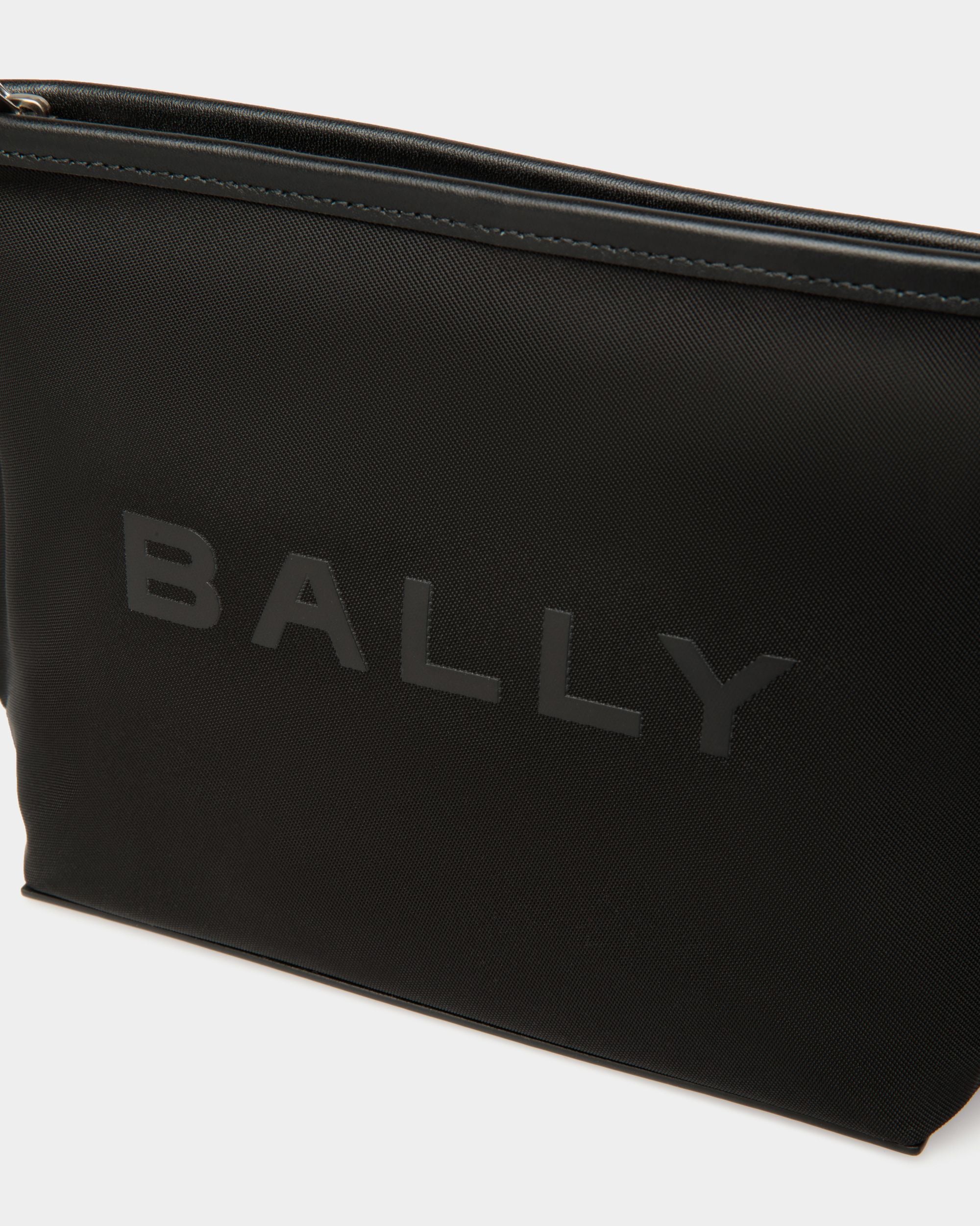 Pochette Bar En Nylon Noir - Femme - Bally - 04