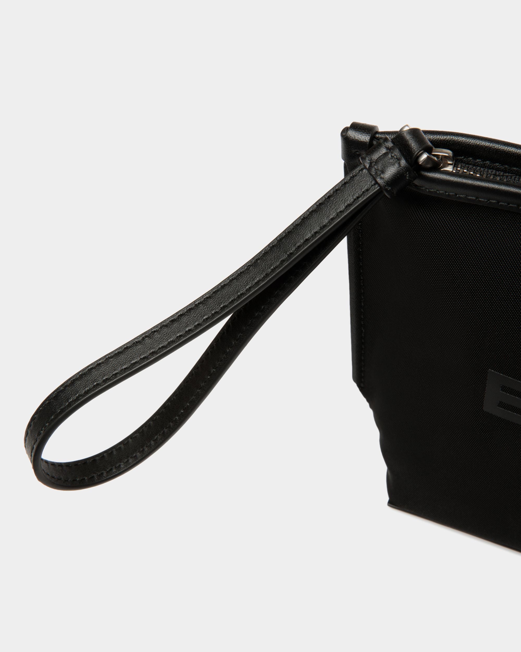Pochette Bar En Nylon Noir - Femme - Bally - 05