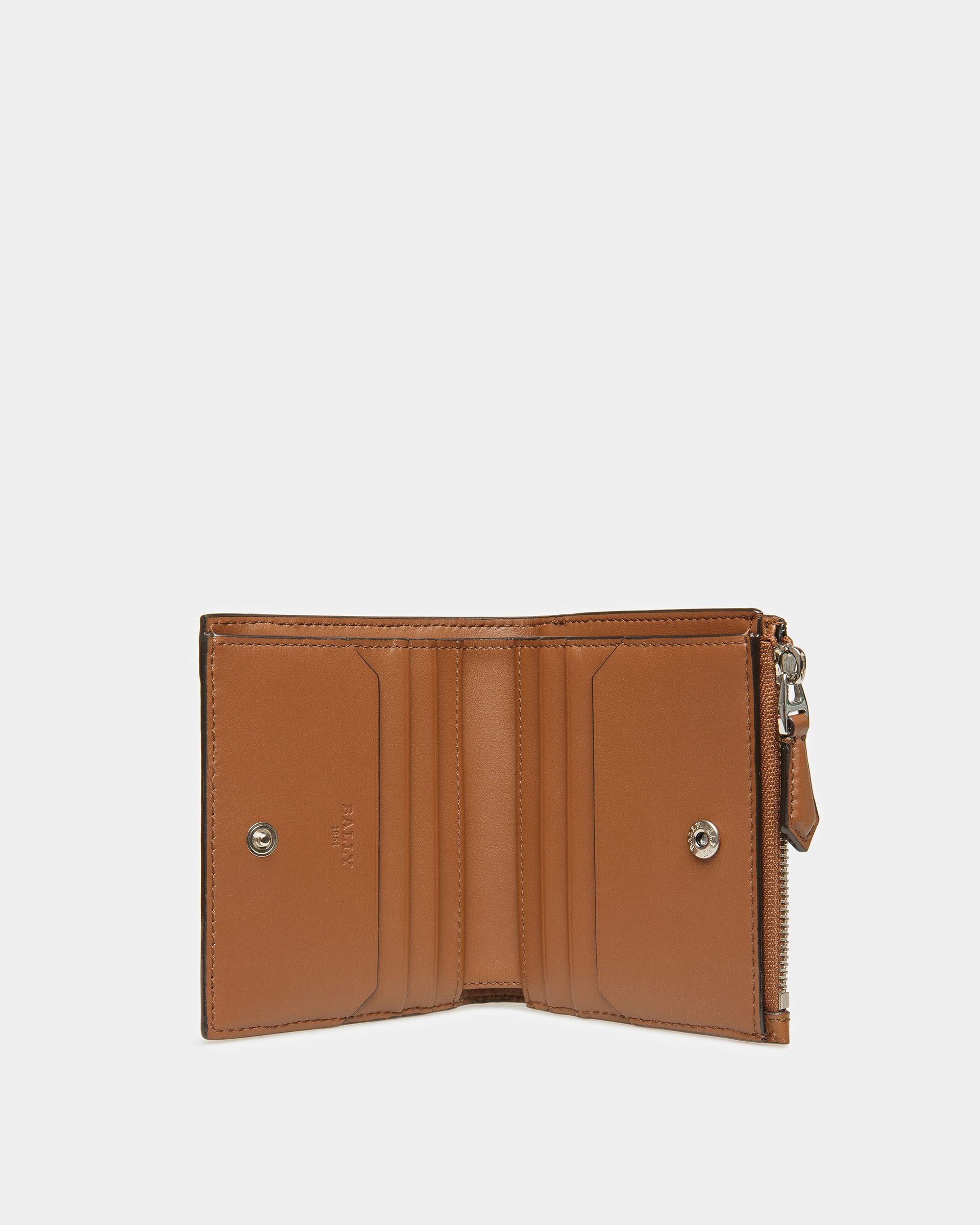 Axeel Portefeuille En Cuir Marron - Femme - Bally - 03